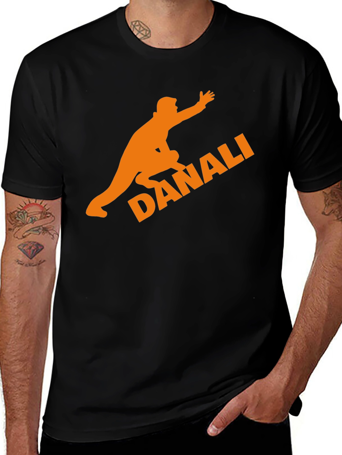Denali Graphic T-Shirt - Black Cotton Blend Tee