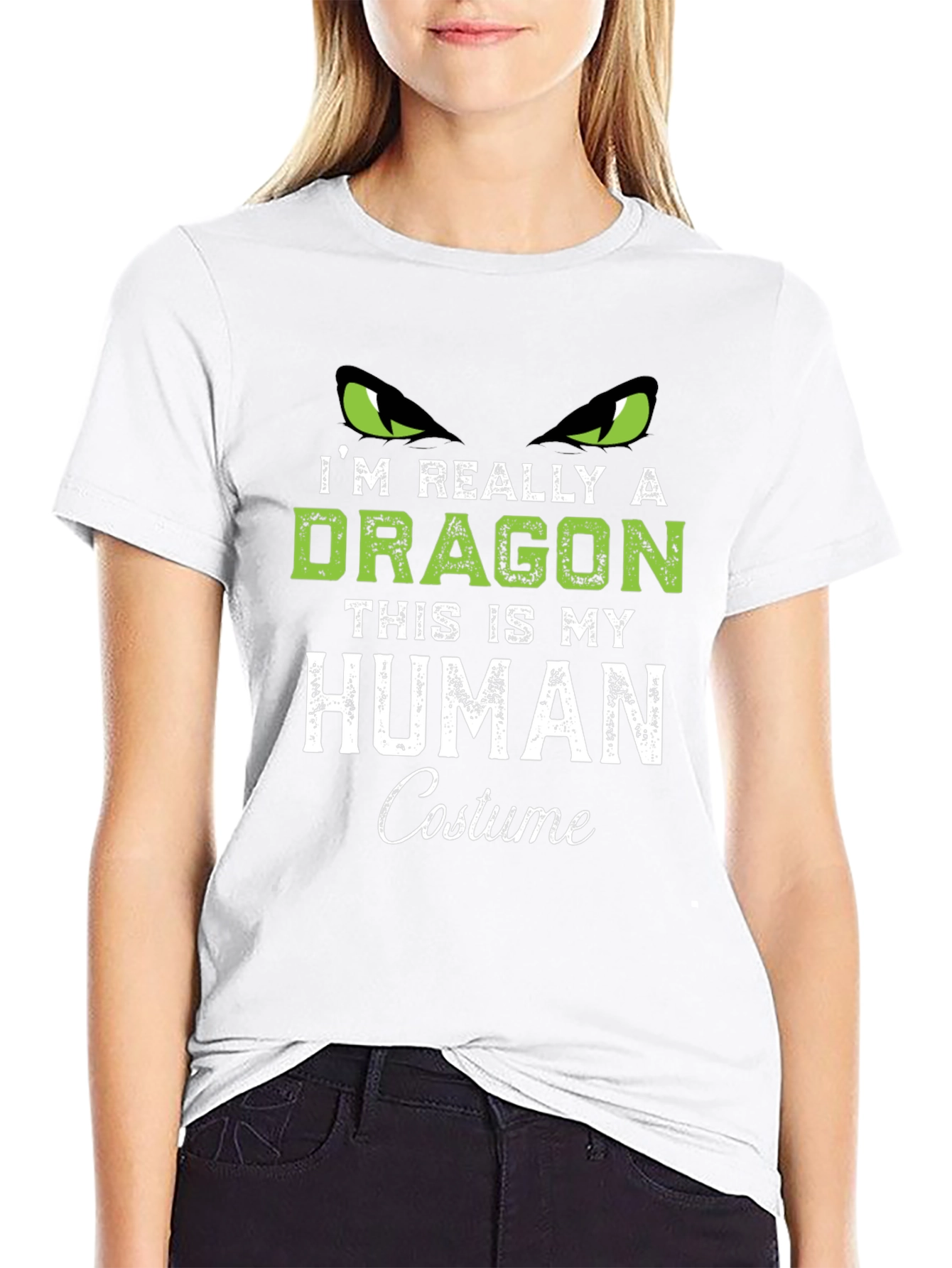 Im Really a Dragon Human Costume T-Shirt
