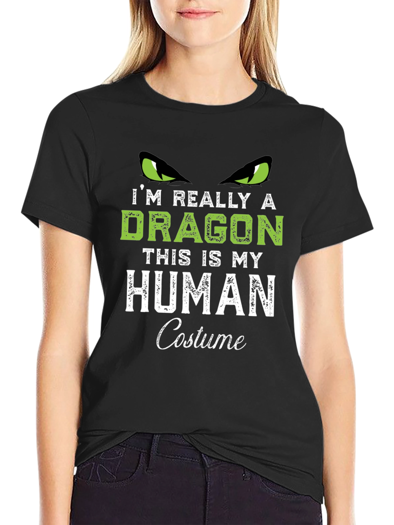Im Really a Dragon Human Costume T-Shirt