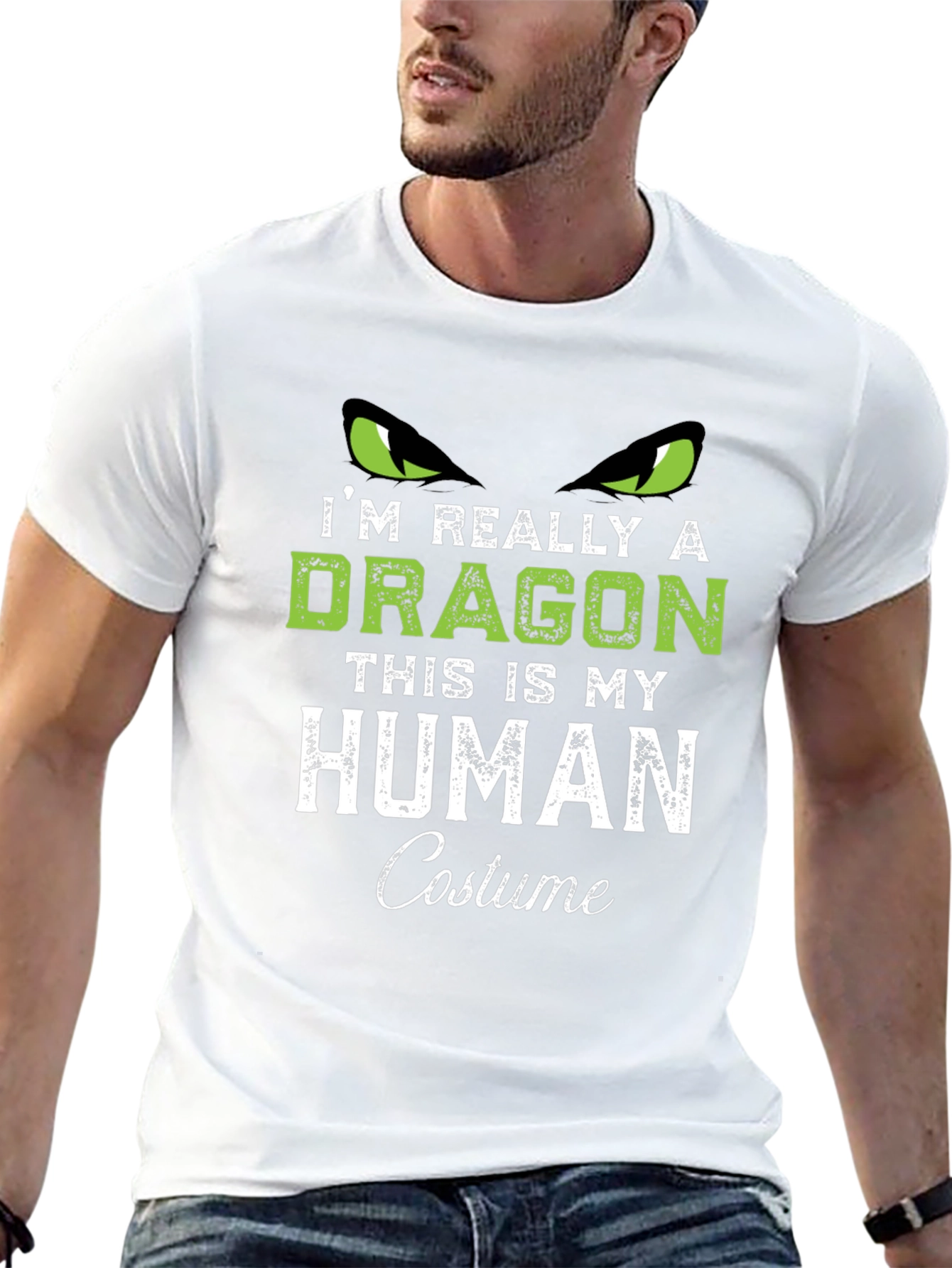 Im Really a Dragon Human Costume T-Shirt