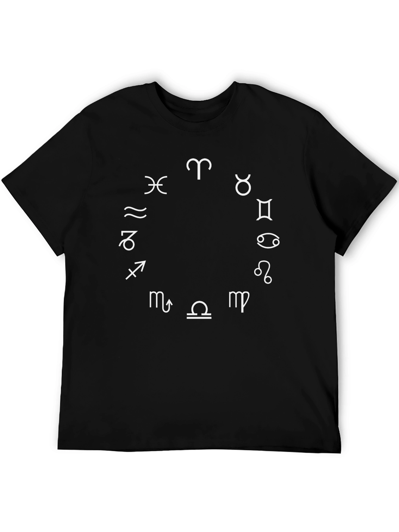 Zodiac Sign T-Shirt - Celestial Horoscope Design