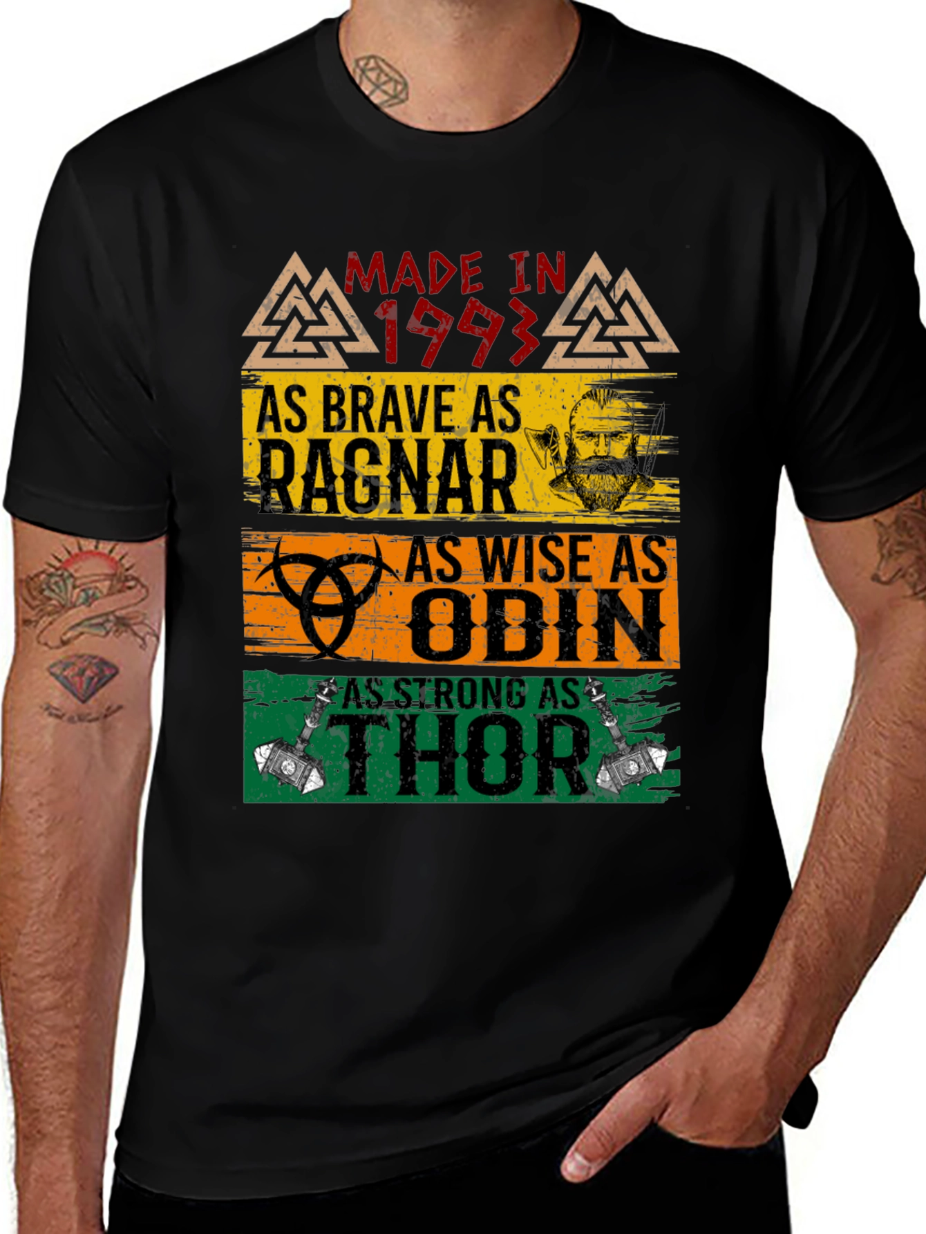 Made in 1993 T-Shirt - Viking Edition