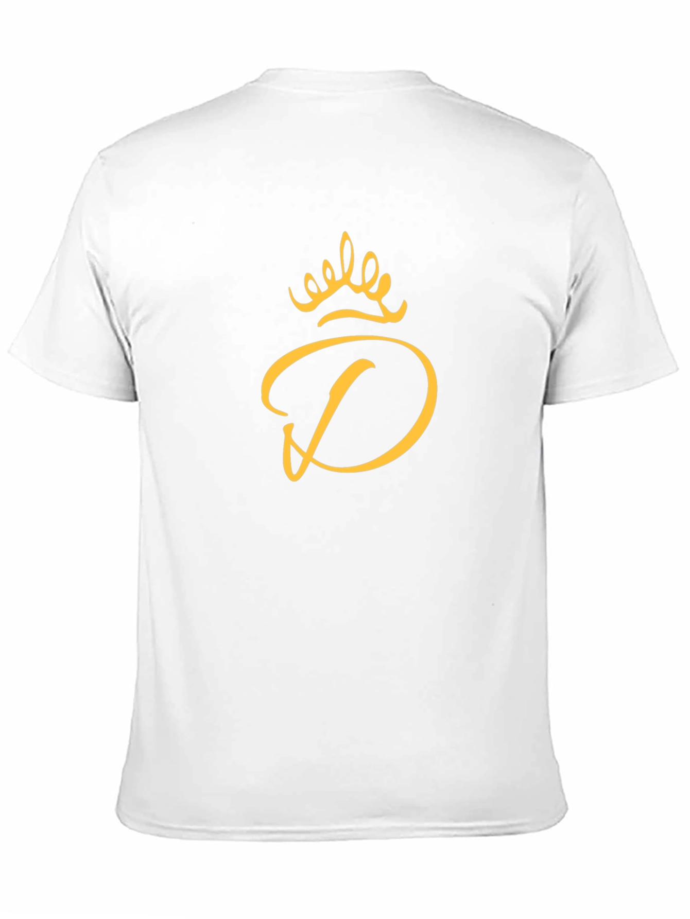 Crown D Monogram Black Tee