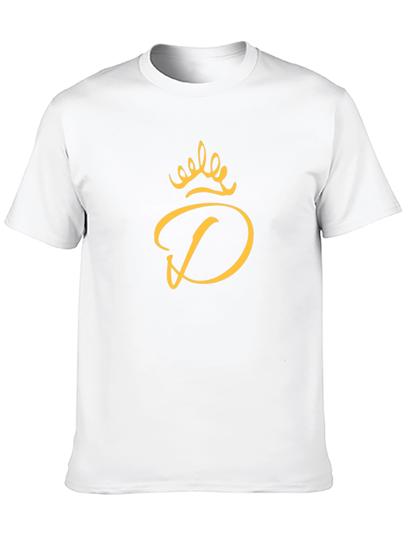 Crown D Monogram Black Tee