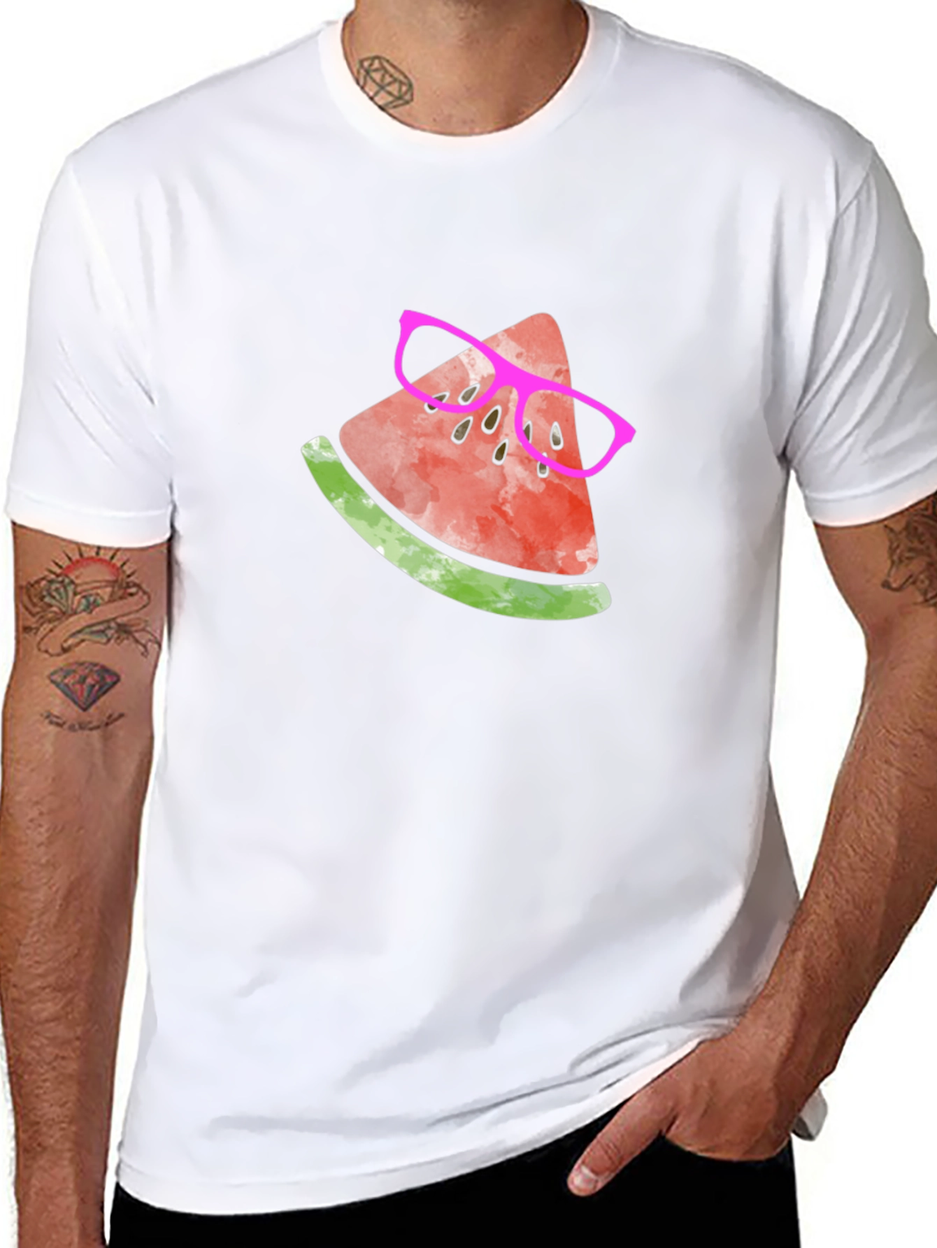 Watermelon Slice Graphic Tee