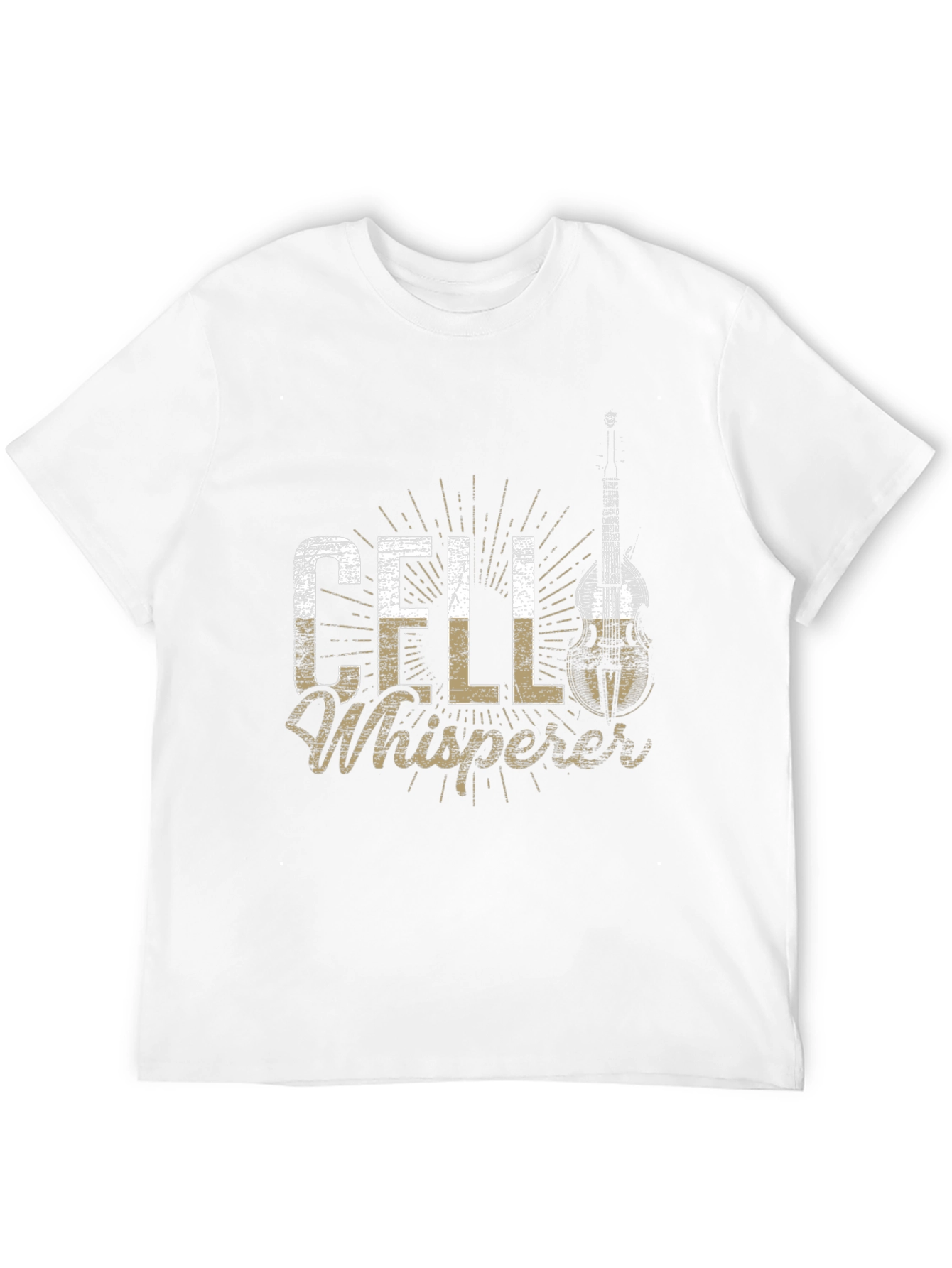 Cell Whisperer Black T-Shirt - Music Gift