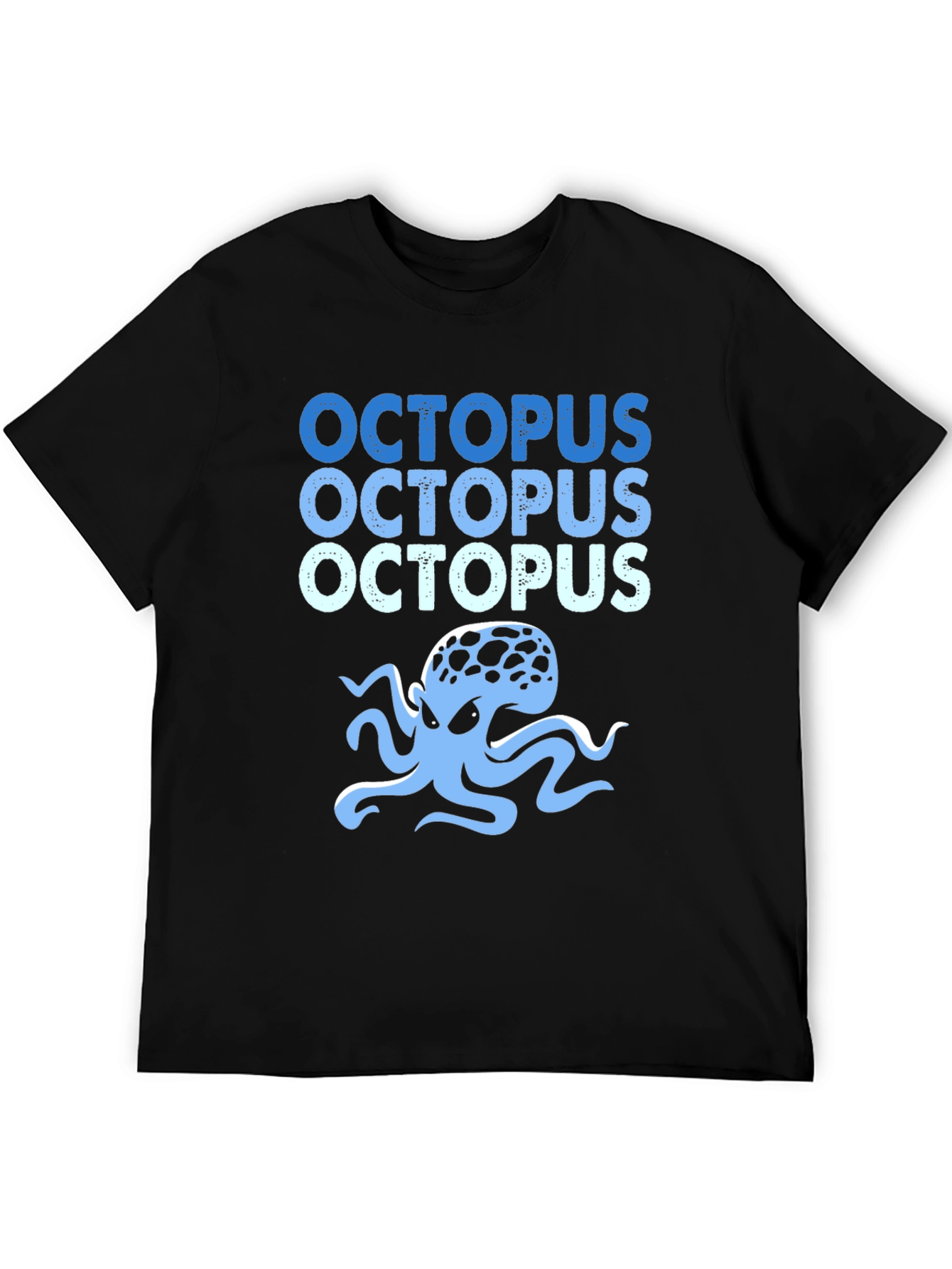 Octopus Graphic Tee - Cool Sea Creature Design