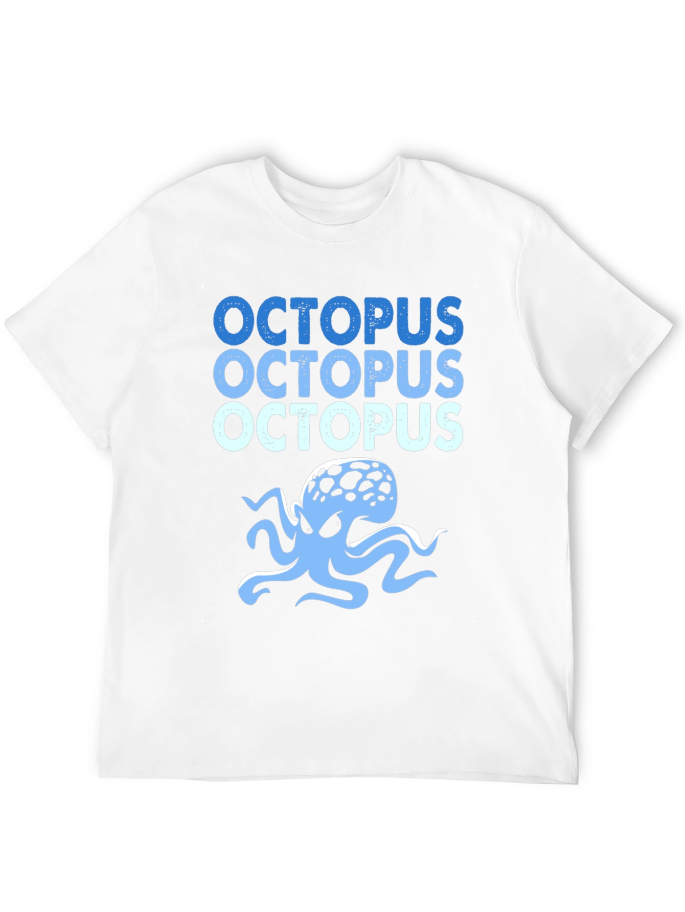 Octopus Graphic Tee - Cool Sea Creature Design