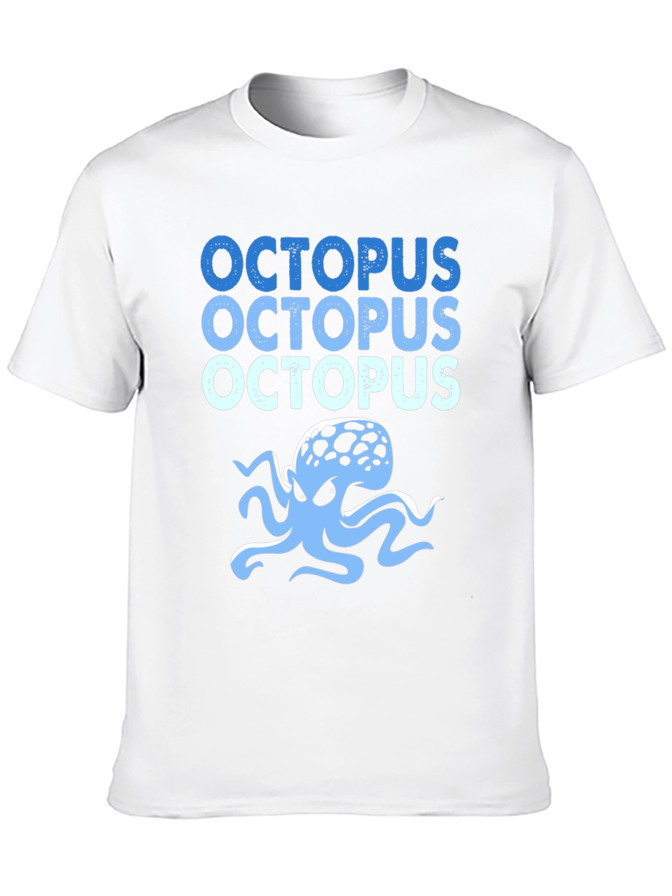 Octopus Graphic Tee - Cool Sea Creature Design