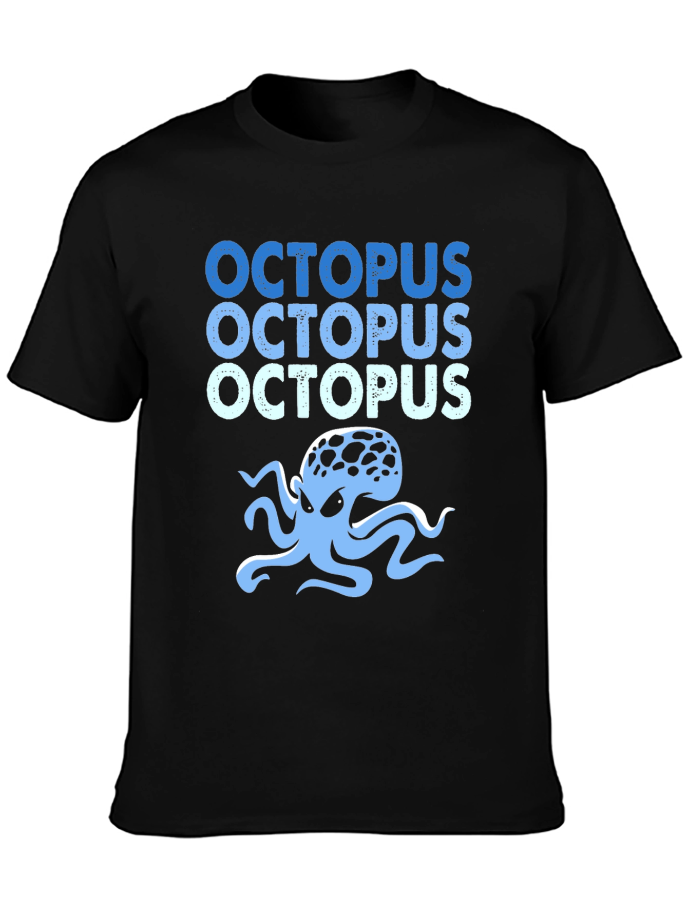 Octopus Graphic Tee - Cool Sea Creature Design