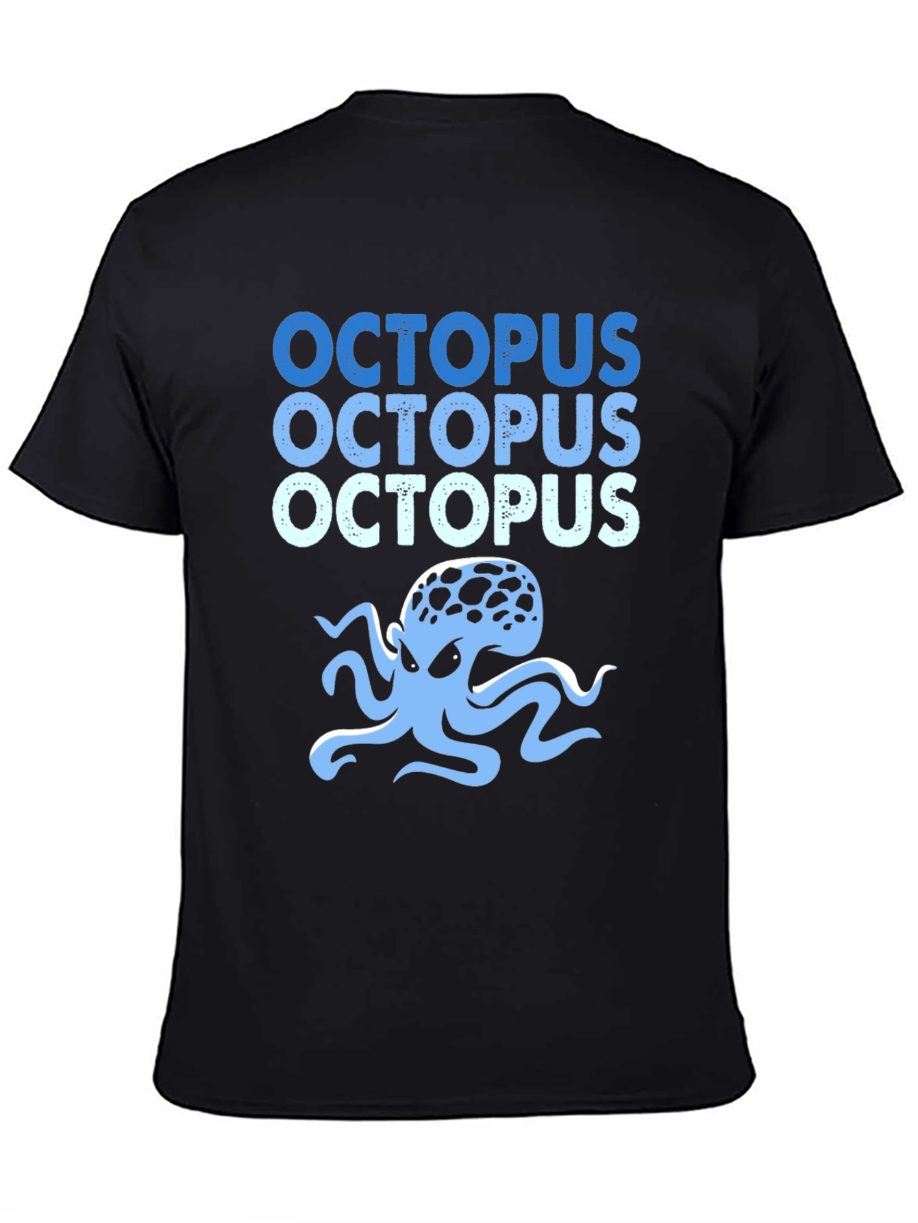 Octopus Graphic Tee - Cool Sea Creature Design