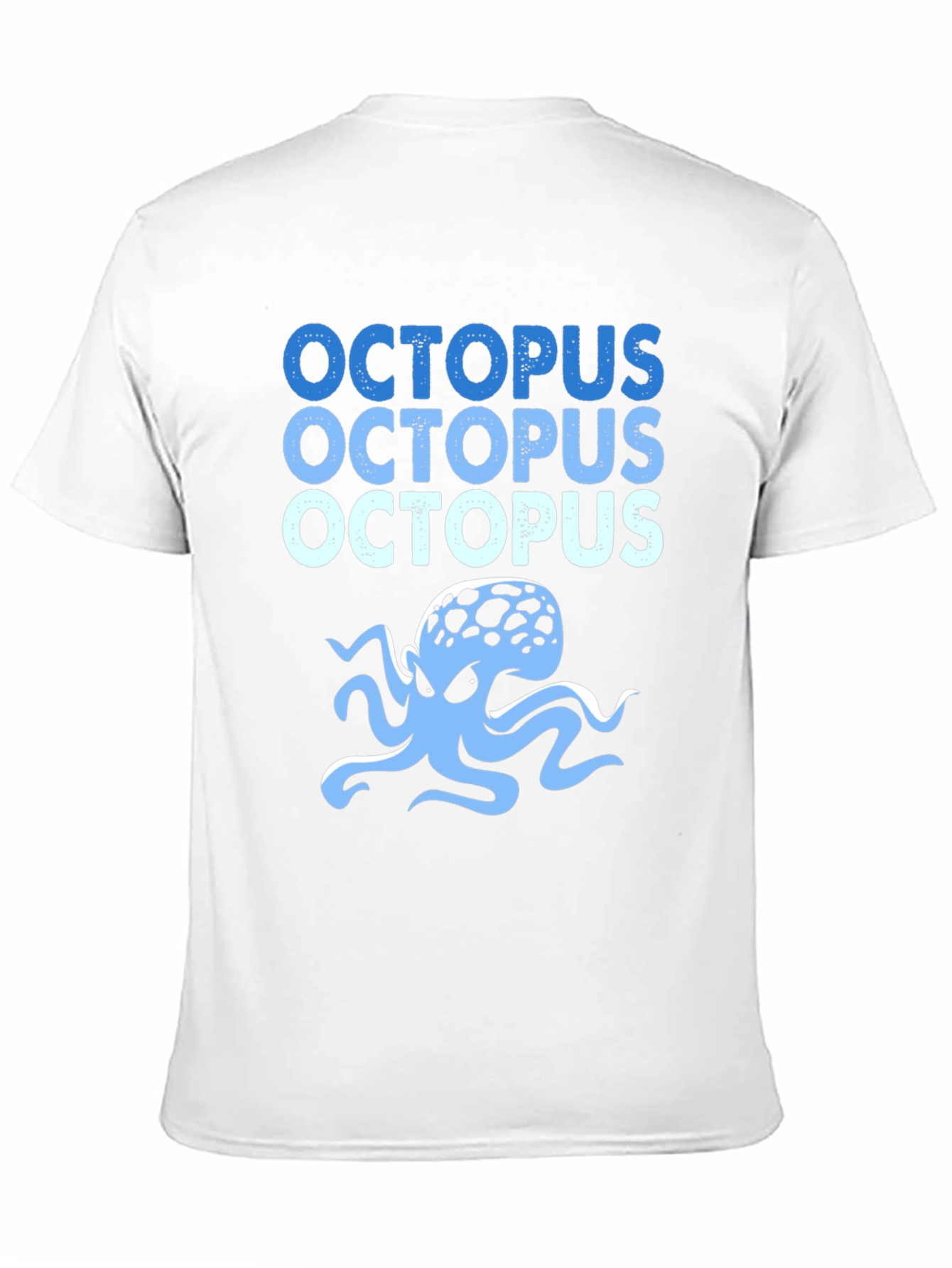 Octopus Graphic Tee - Cool Sea Creature Design