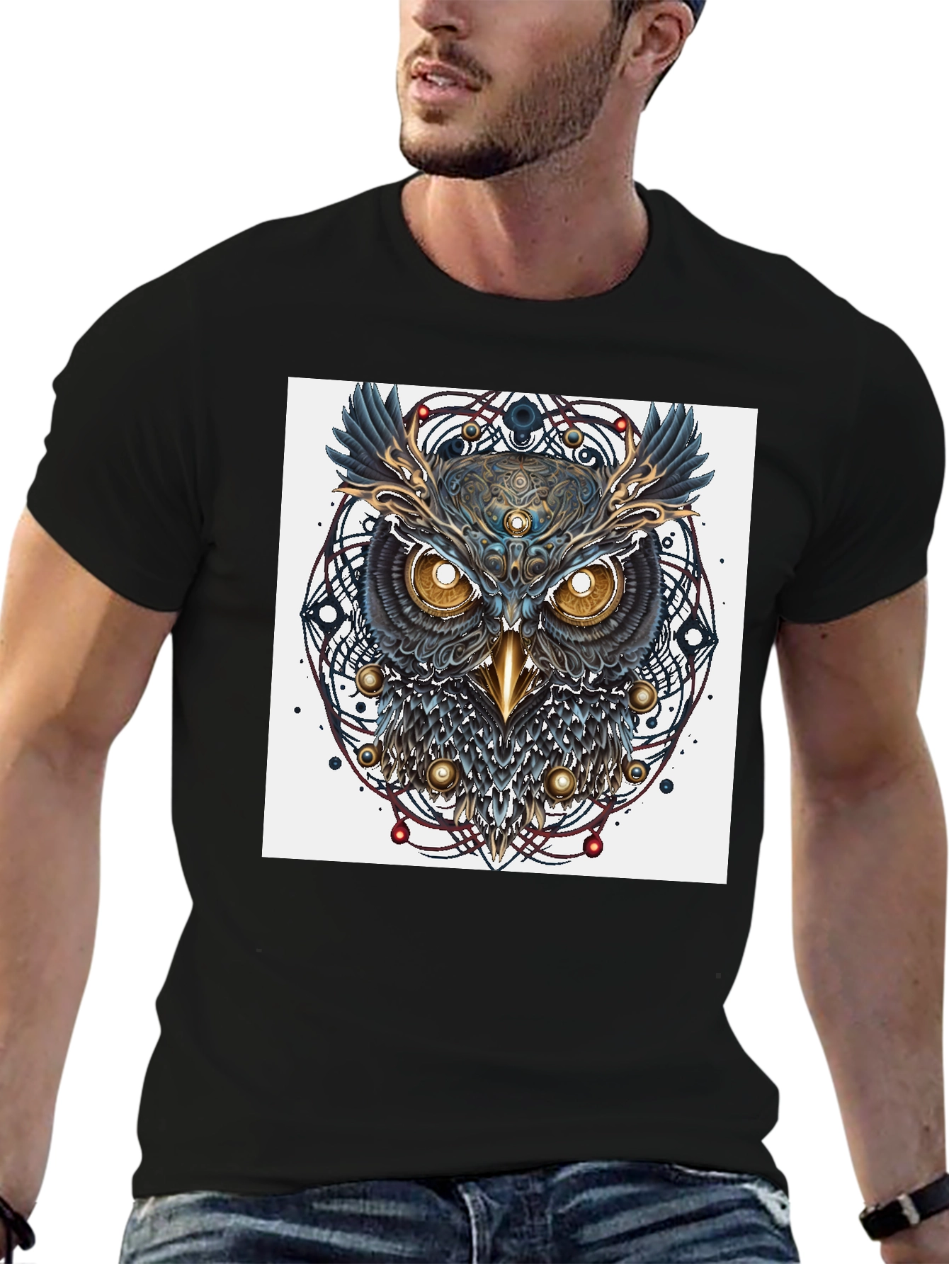 Mystic Owl Graphic Tee - Unisex