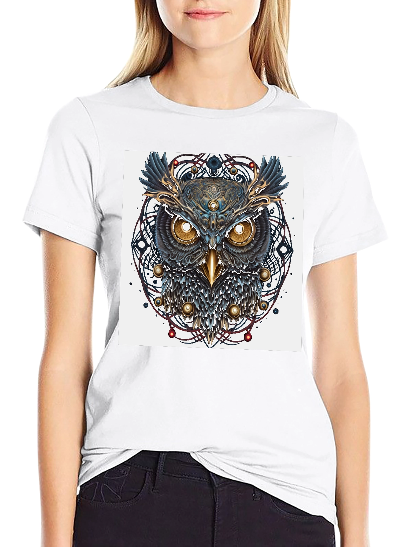 Mystic Owl Graphic Tee - Unisex