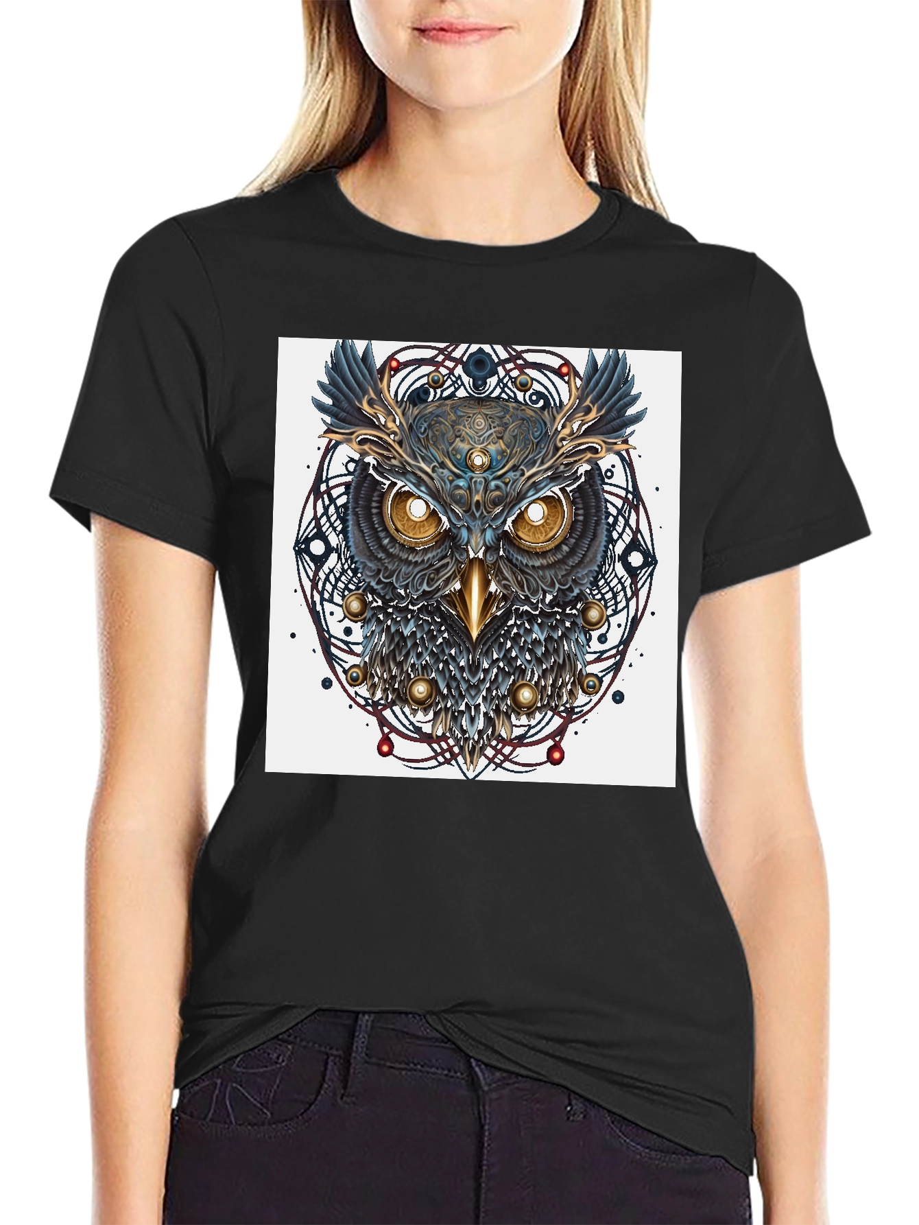 Mystic Owl Graphic Tee - Unisex