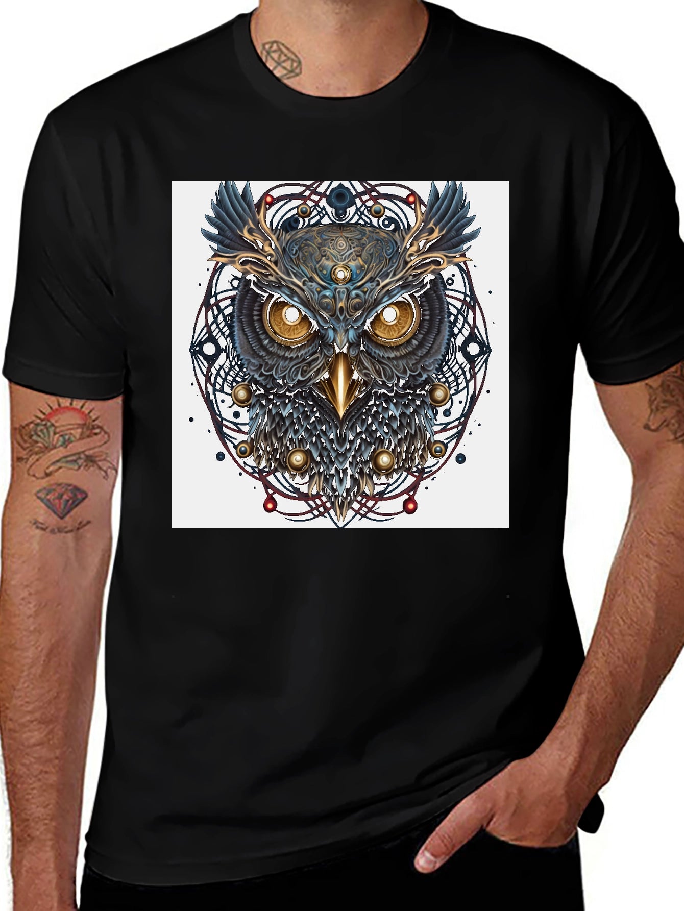 Mystic Owl Graphic Tee - Unisex