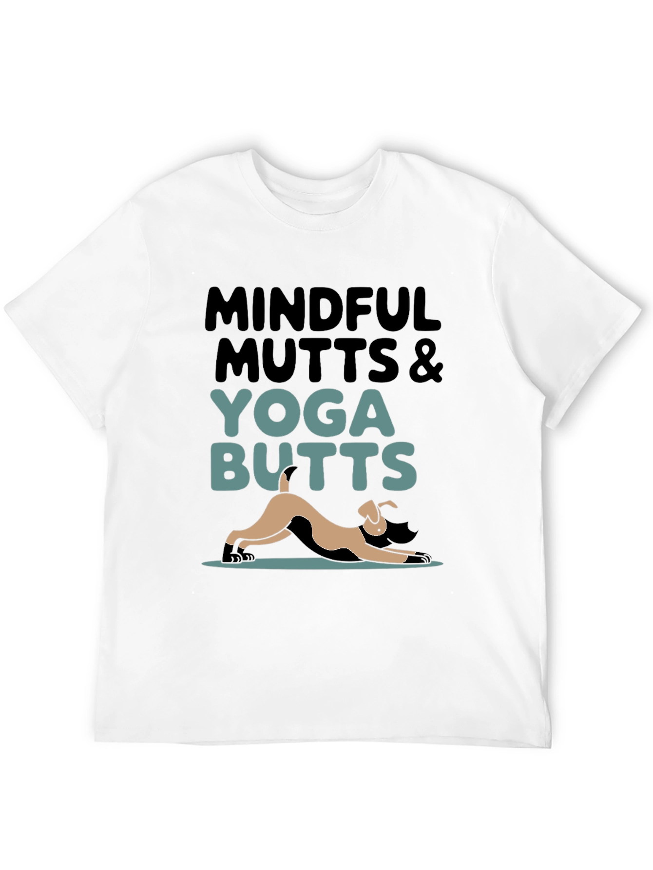 Mindful Mutts & Yoga Butts Graphic Tee