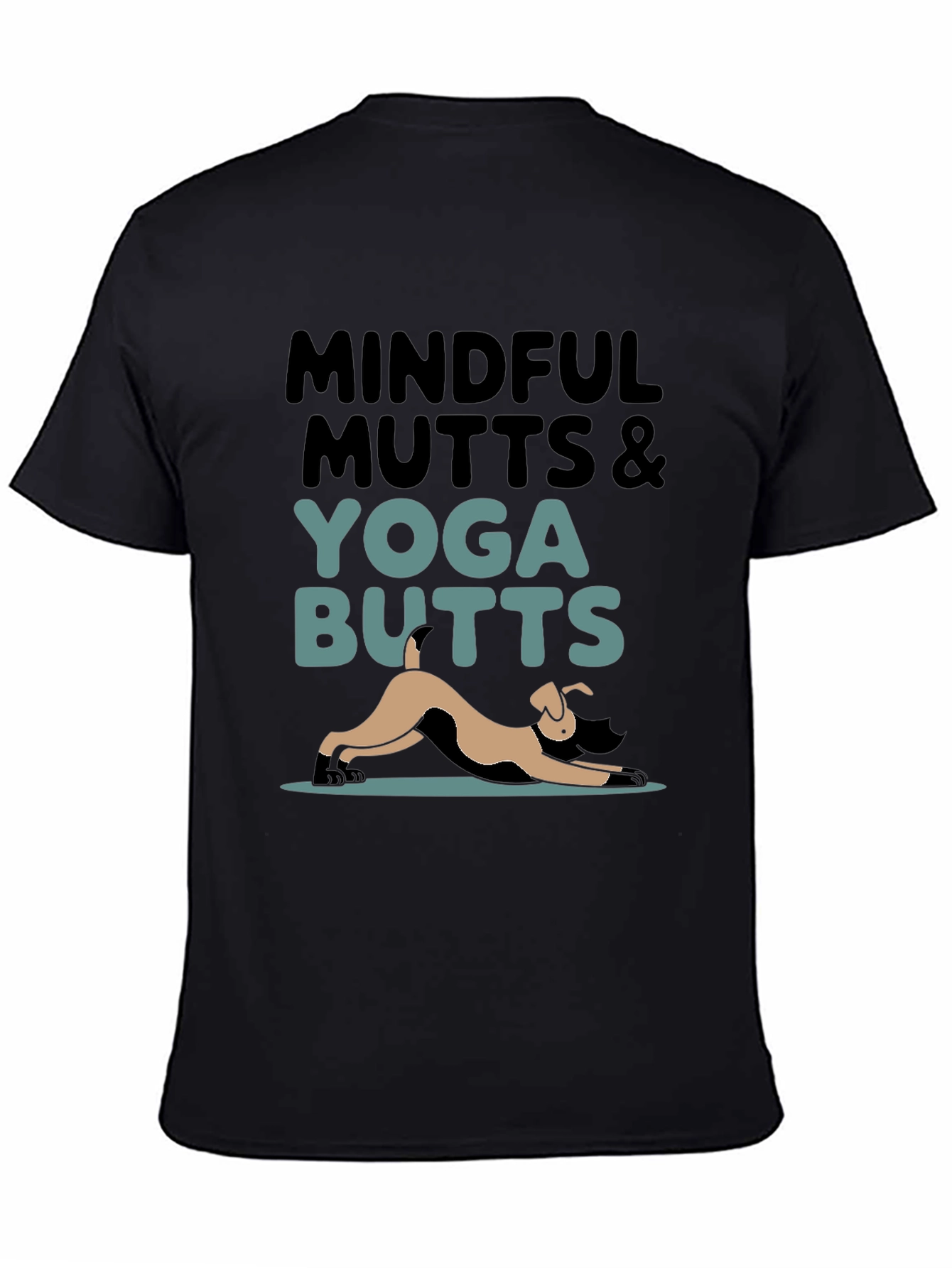 Mindful Mutts & Yoga Butts Graphic Tee