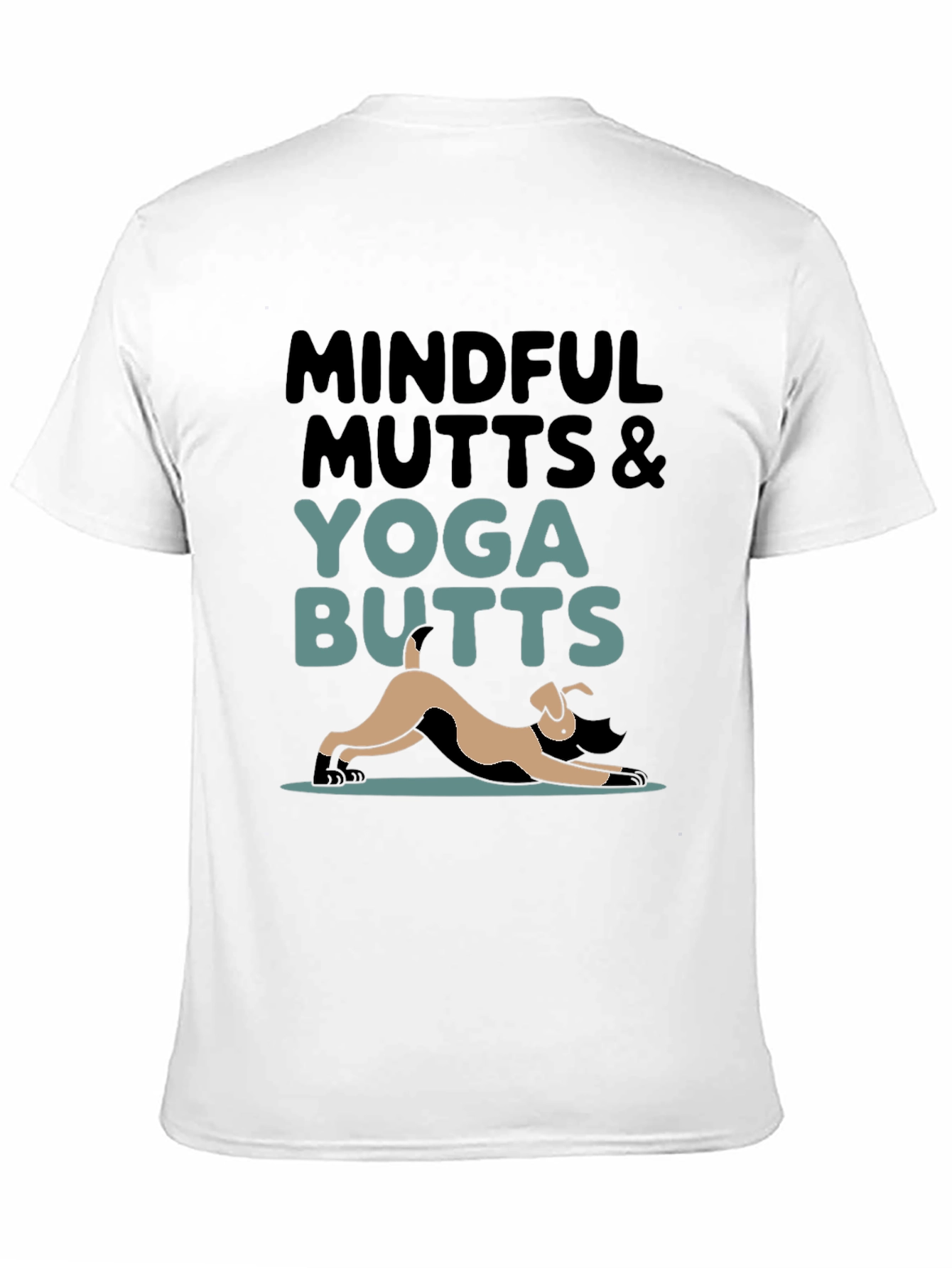 Mindful Mutts & Yoga Butts Graphic Tee