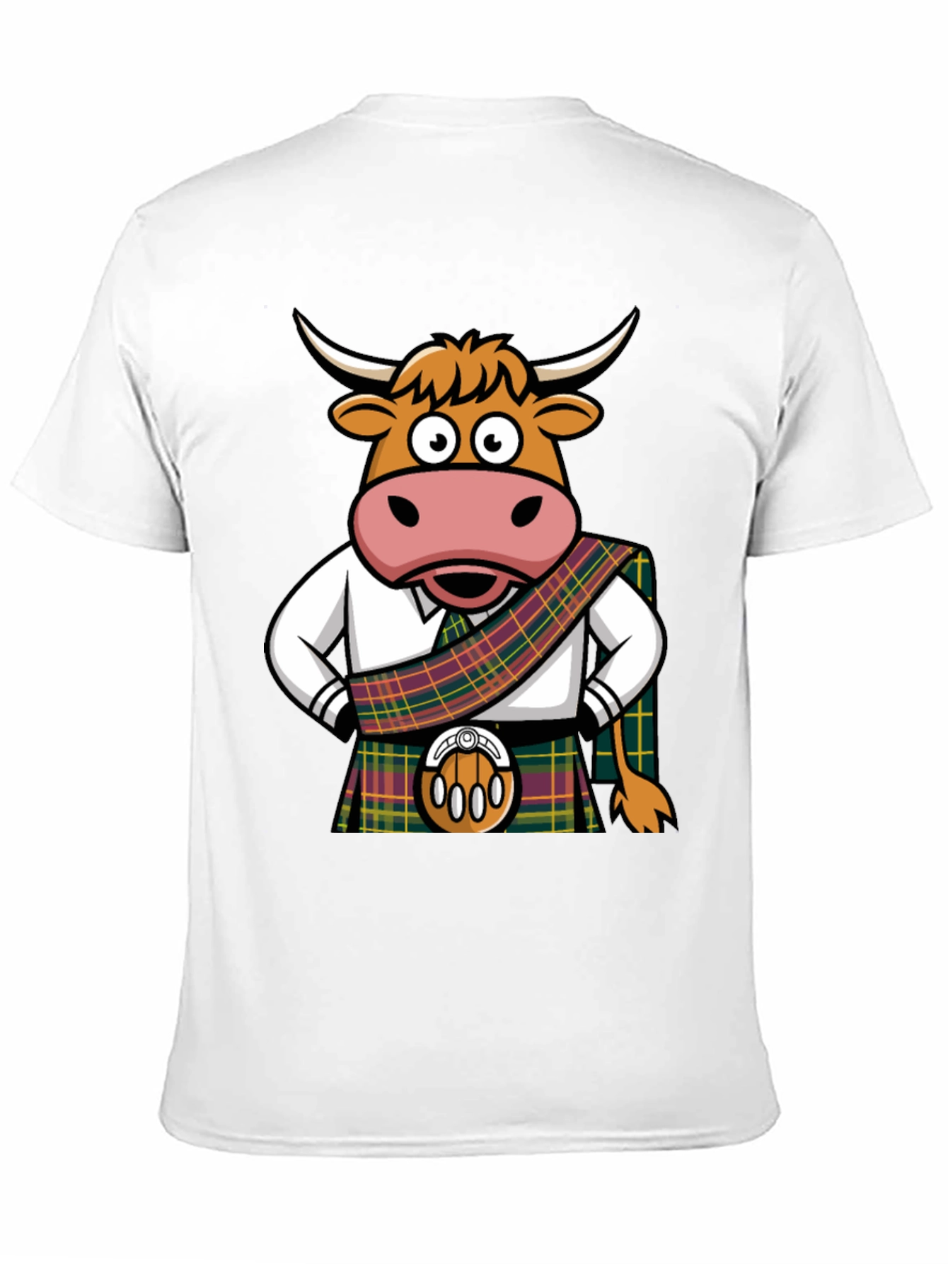Scottish Cow Kilt T-Shirt