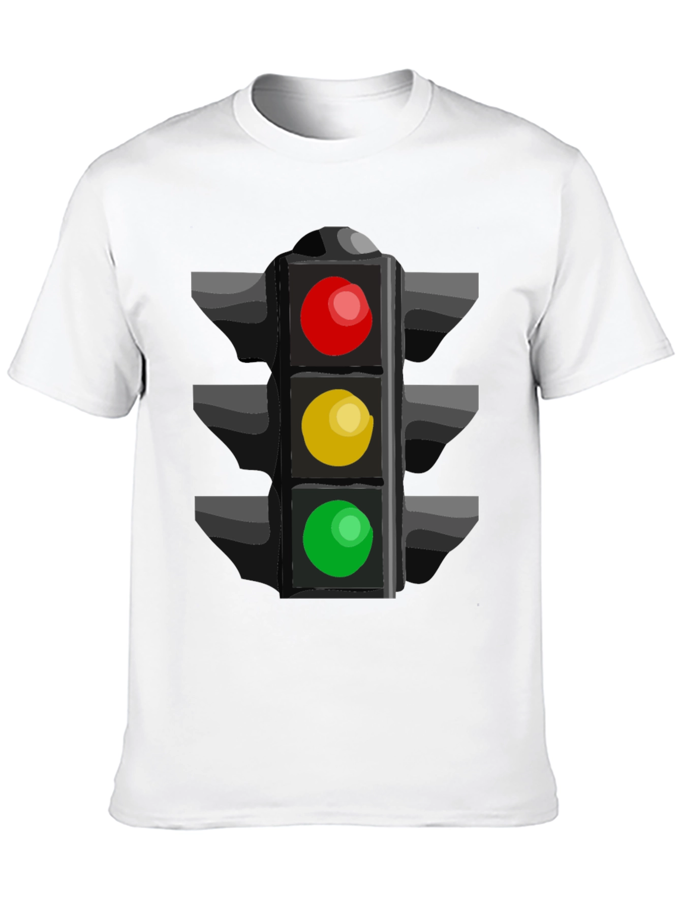 Traffic Light Graphic Tee - Stoplight Shirt