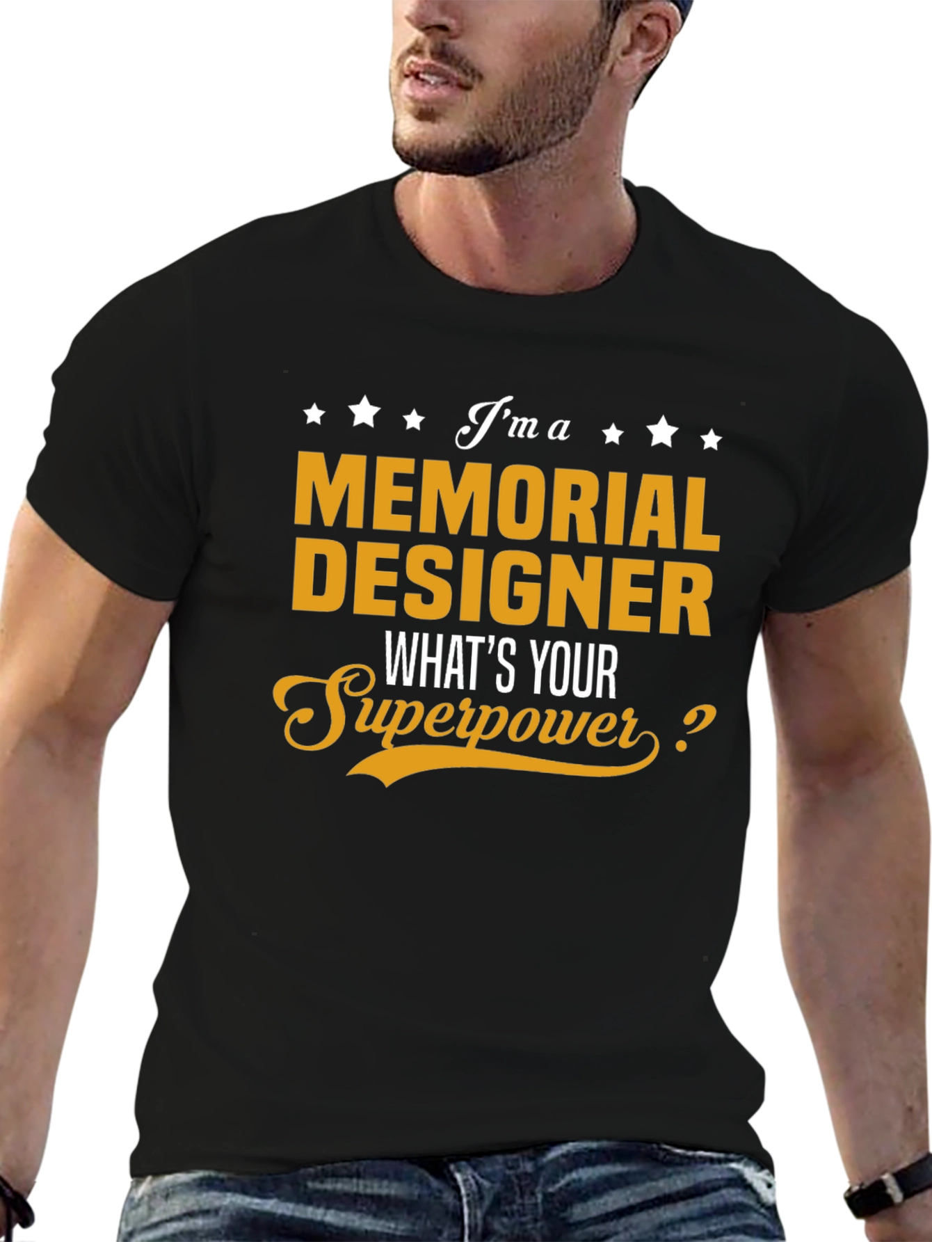 Memorial Designer Superpower T-Shirt