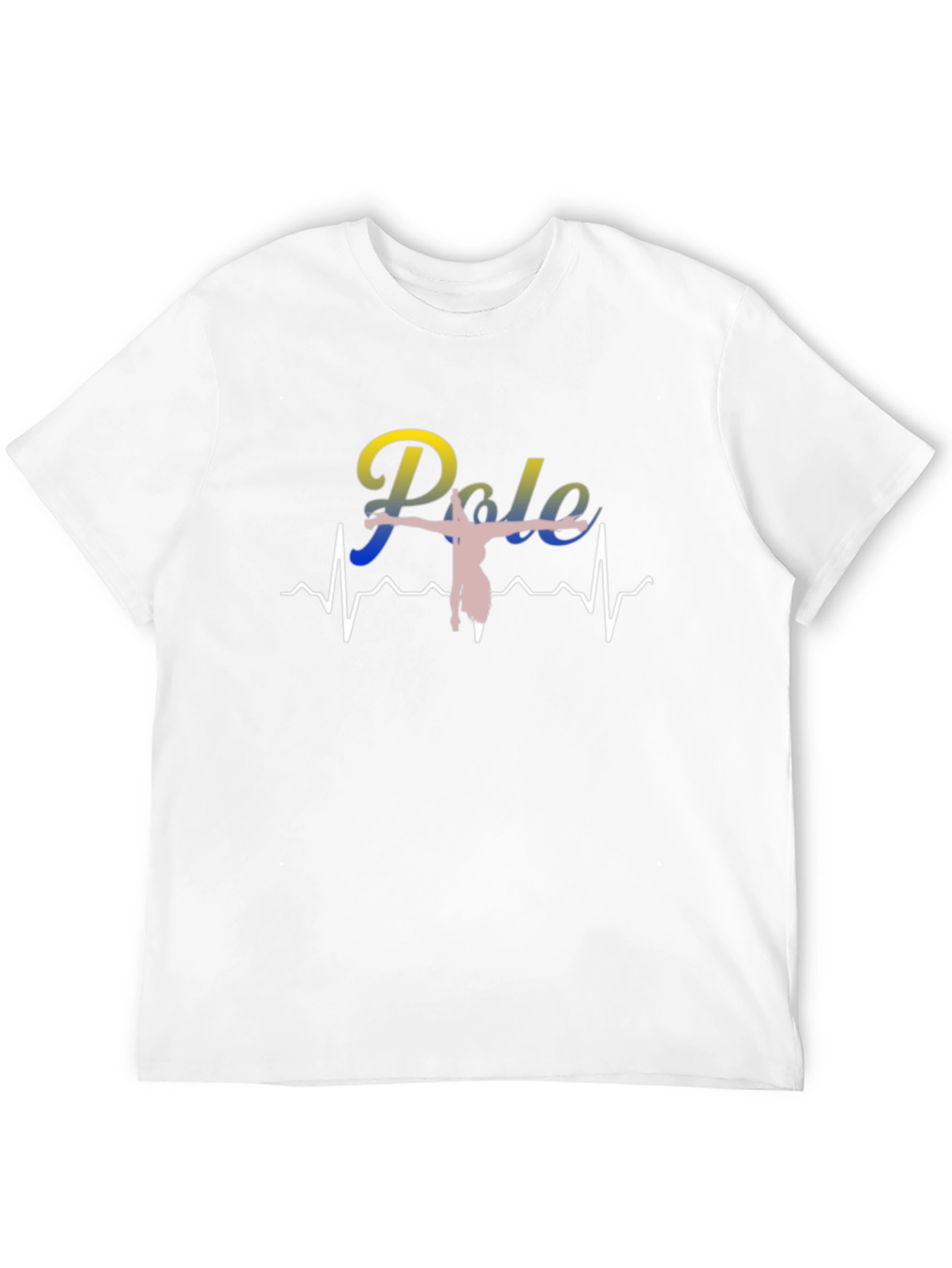 Pole Dancing Heartbeat T-Shirt - Fitness Apparel