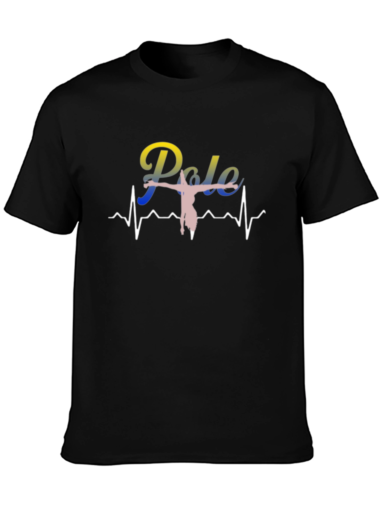 Pole Dancing Heartbeat T-Shirt - Fitness Apparel