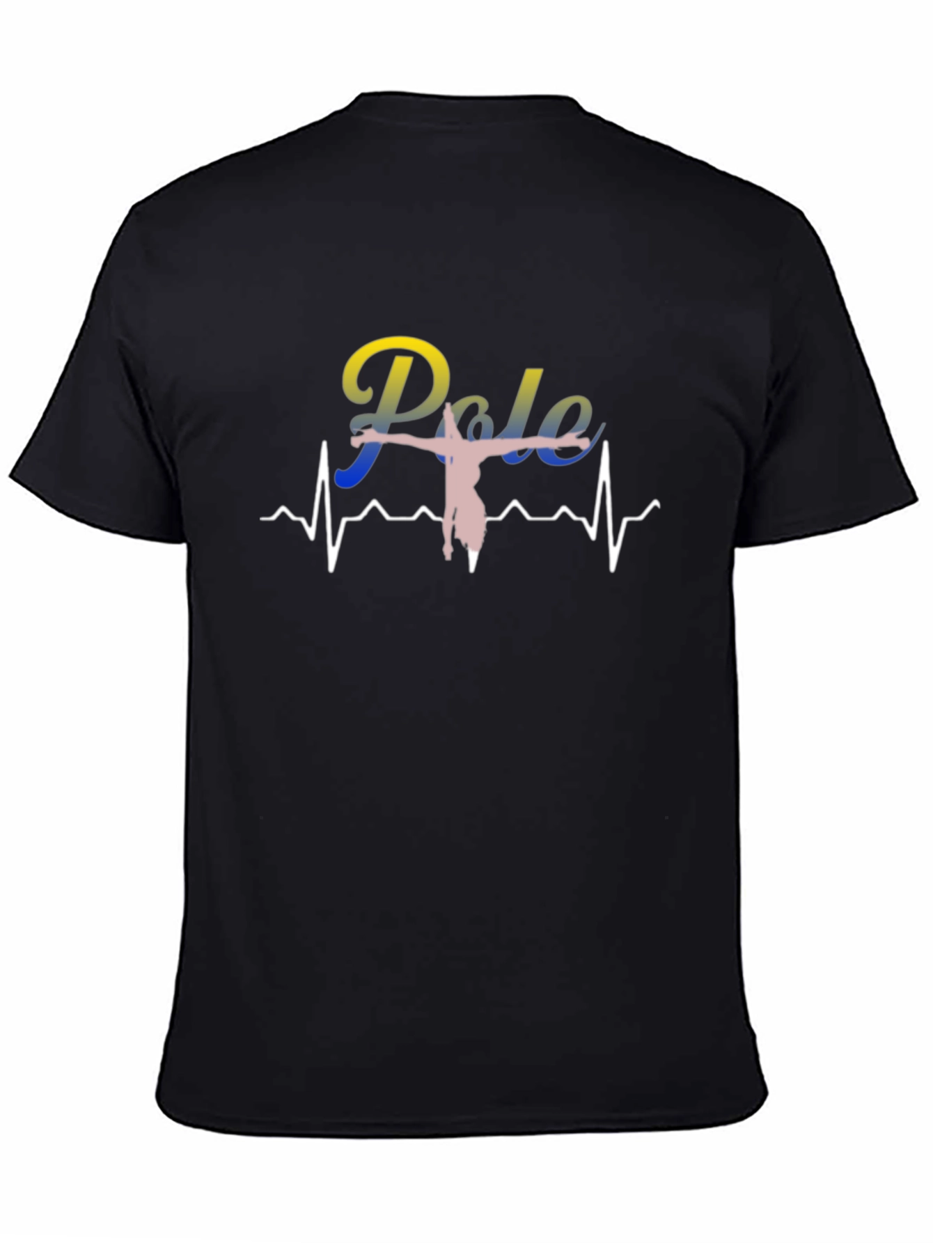 Pole Dancing Heartbeat T-Shirt - Fitness Apparel
