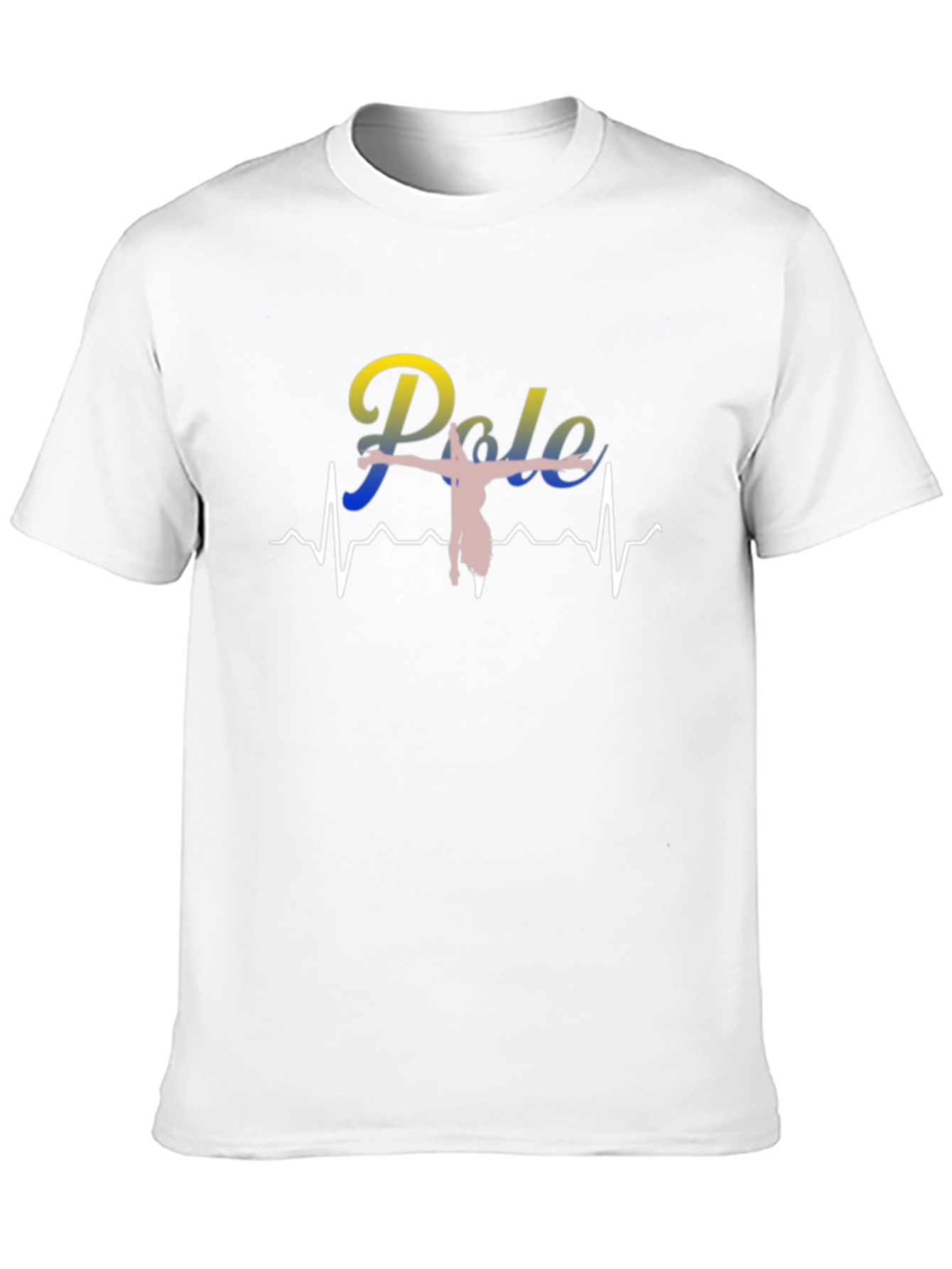 Pole Dancing Heartbeat T-Shirt - Fitness Apparel