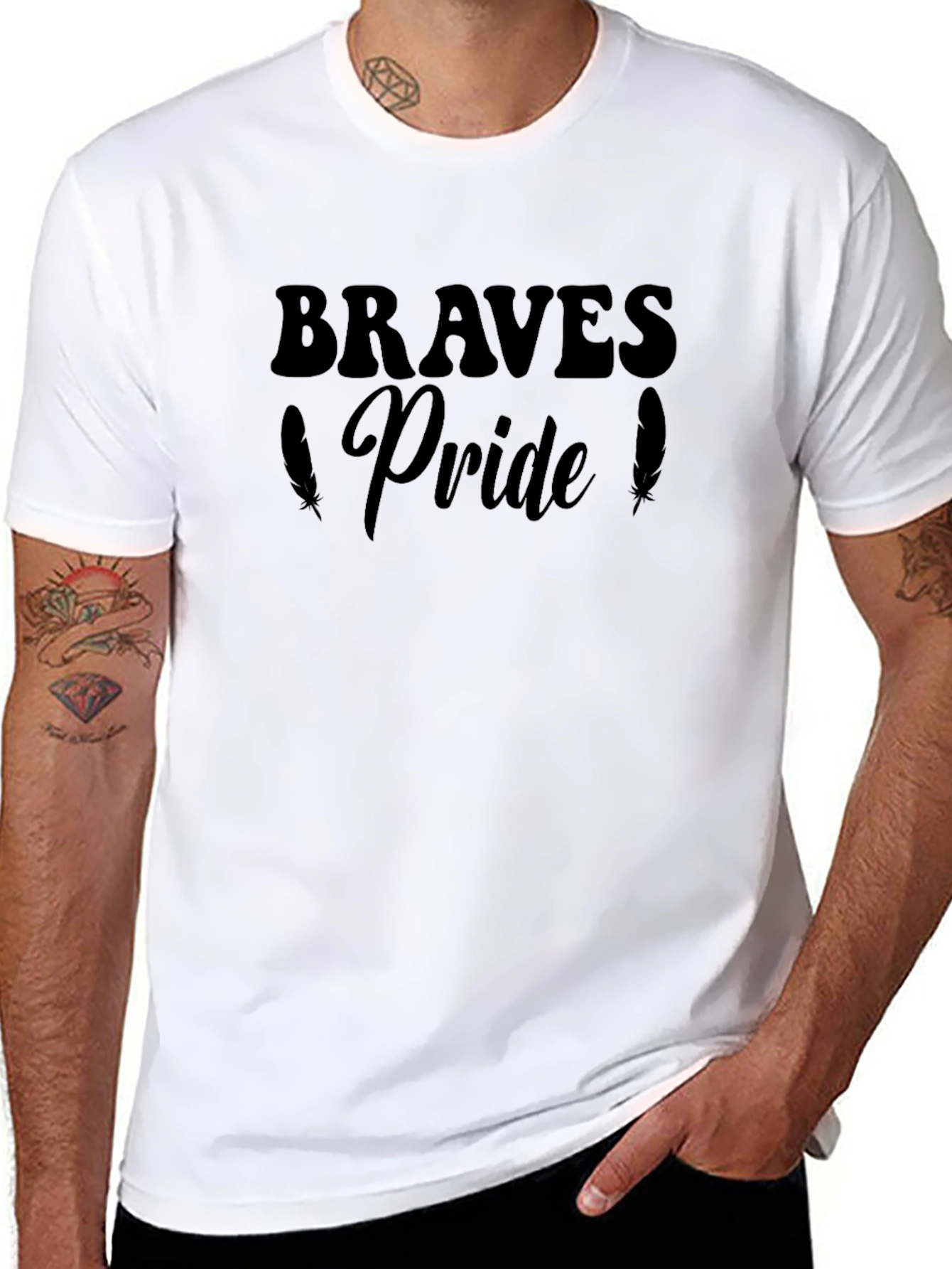 Braves Pride Graphic T-Shirt