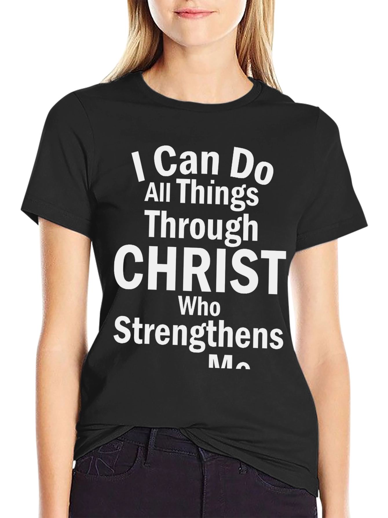 Faith-Inspired T-Shirt: I Can Do All Things Through Christ