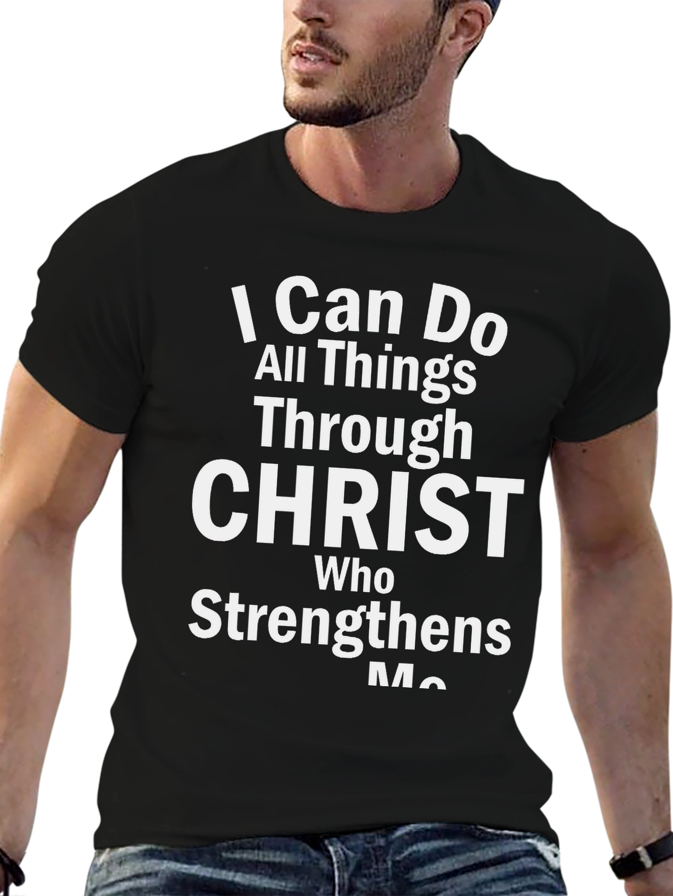 Faith-Inspired T-Shirt: I Can Do All Things Through Christ