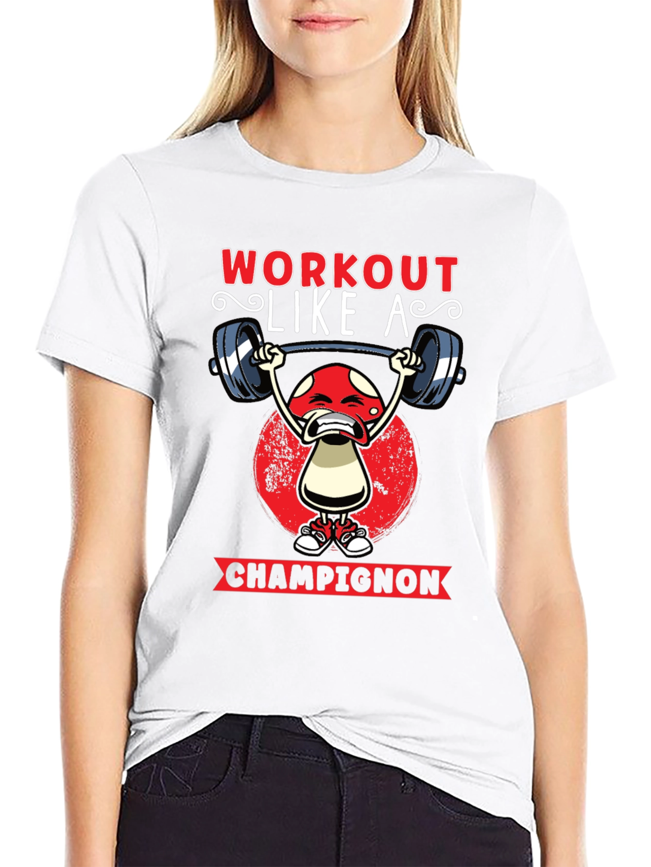 Workout Like A Champignon T-Shirt