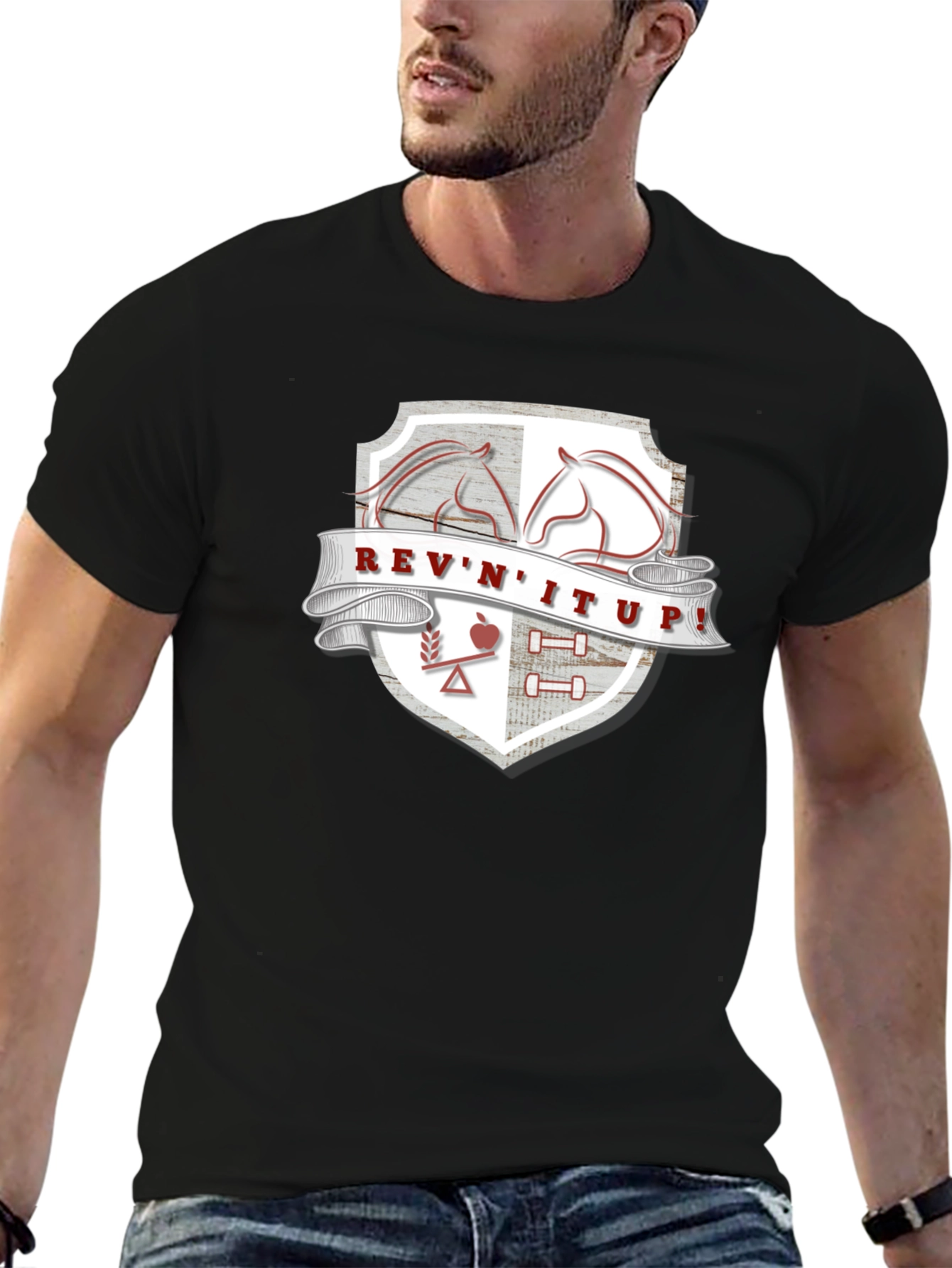 Revn It Up! Graphic Tee - Equestrian Style
