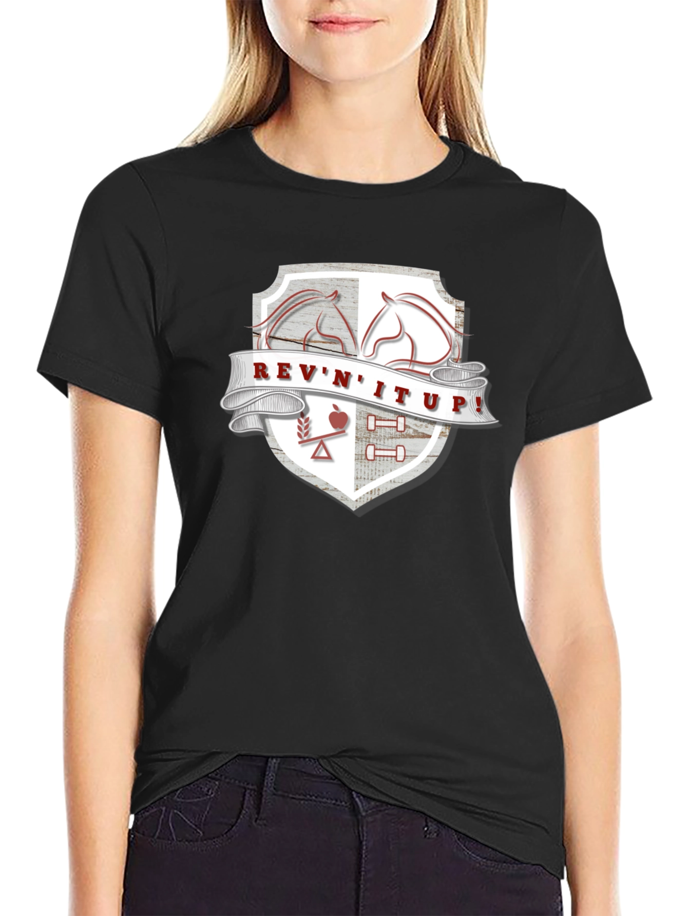 Revn It Up! Graphic Tee - Equestrian Style