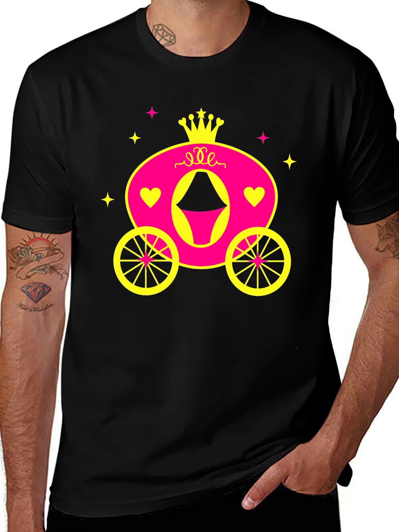 Princess Carriage Graphic Tee