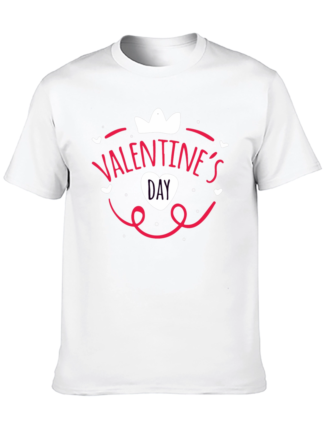 Valentines Day Black T-Shirt