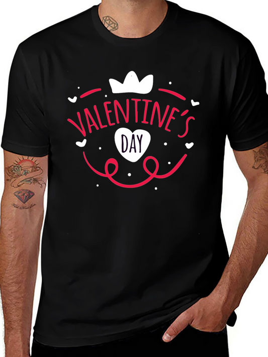 Valentines Day Black T-Shirt