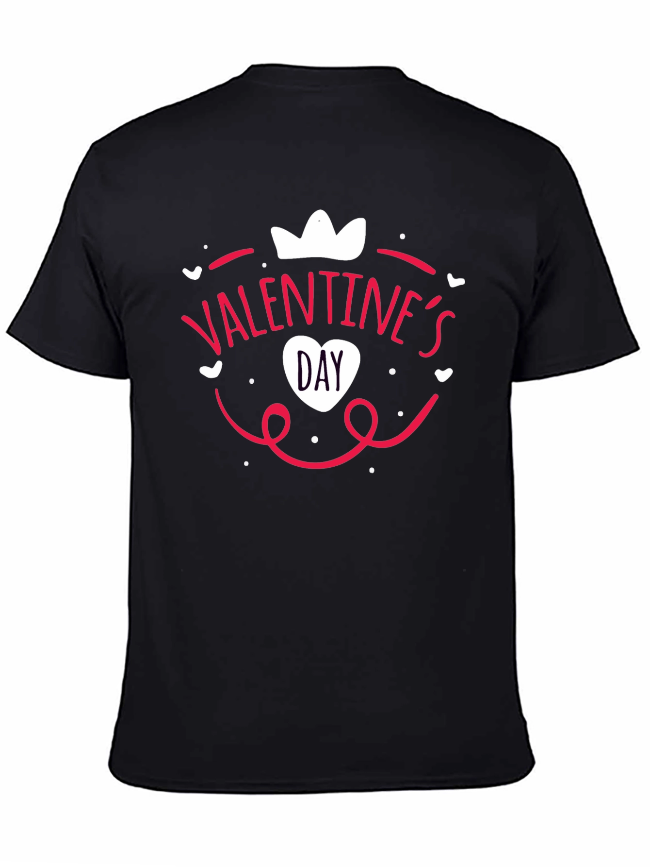 Valentines Day Black T-Shirt