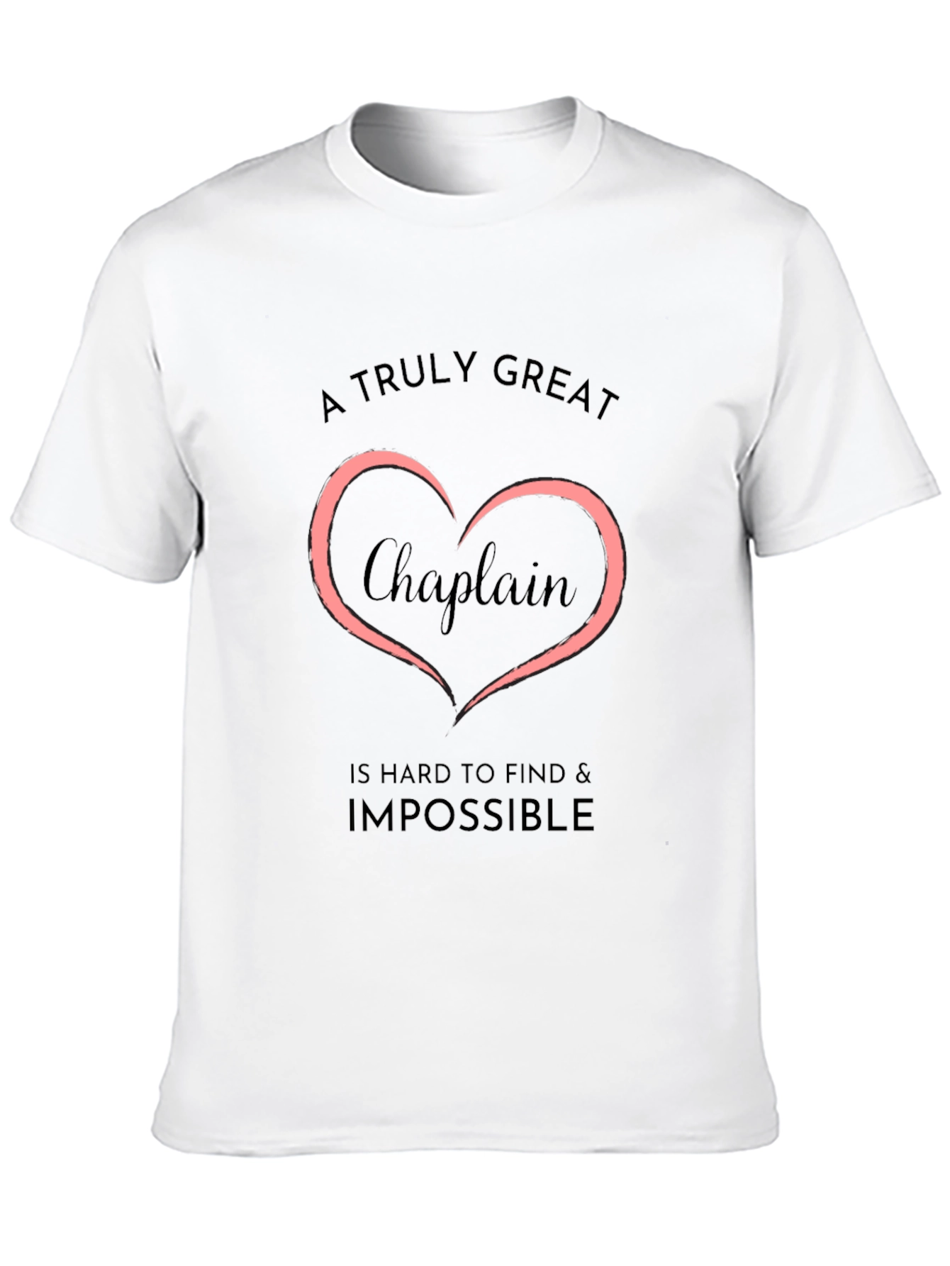 Chaplain Heart Graphic T-Shirt
