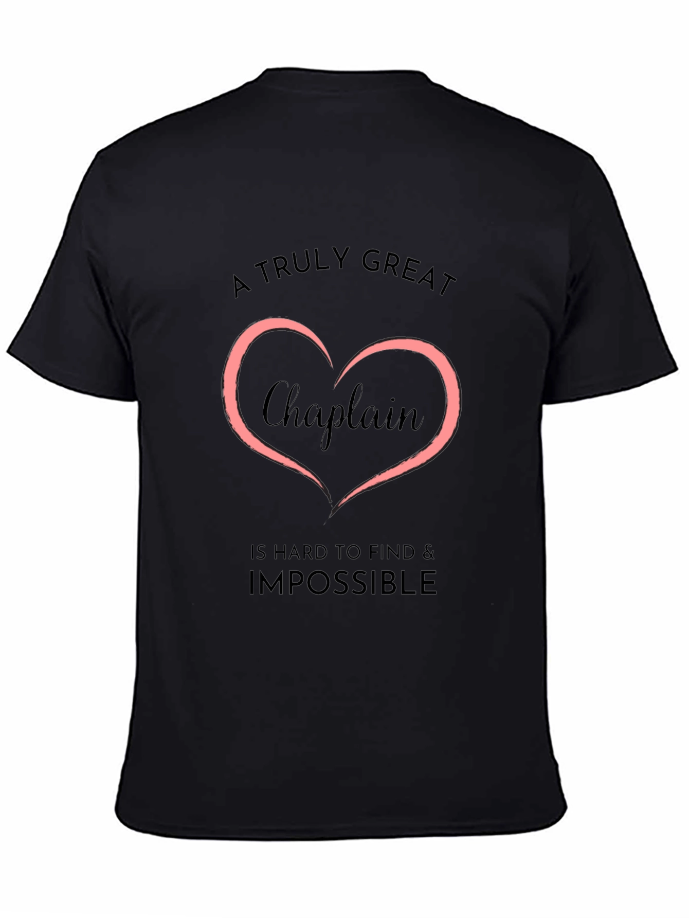 Chaplain Heart Graphic T-Shirt