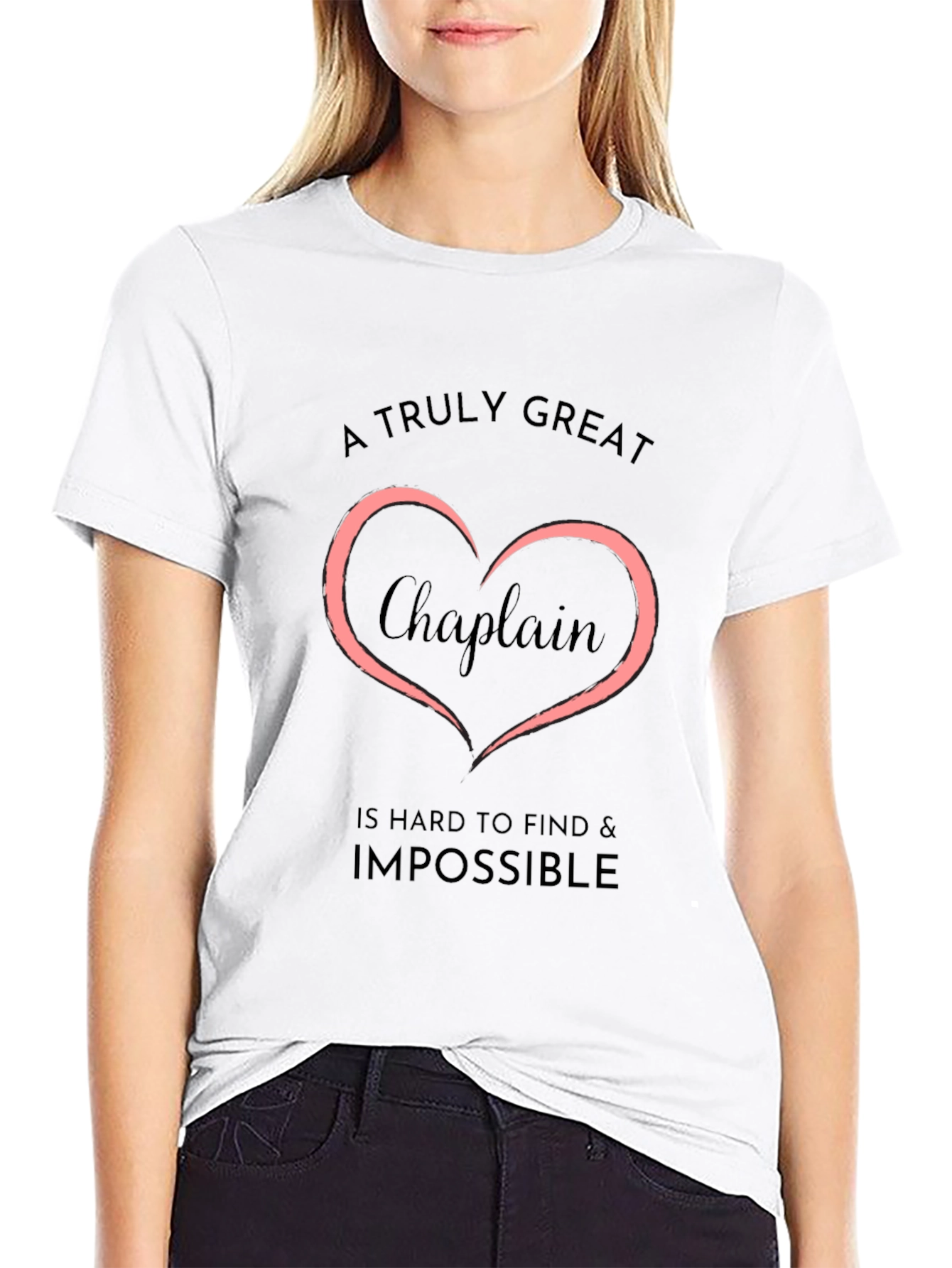 Chaplain Heart Graphic T-Shirt