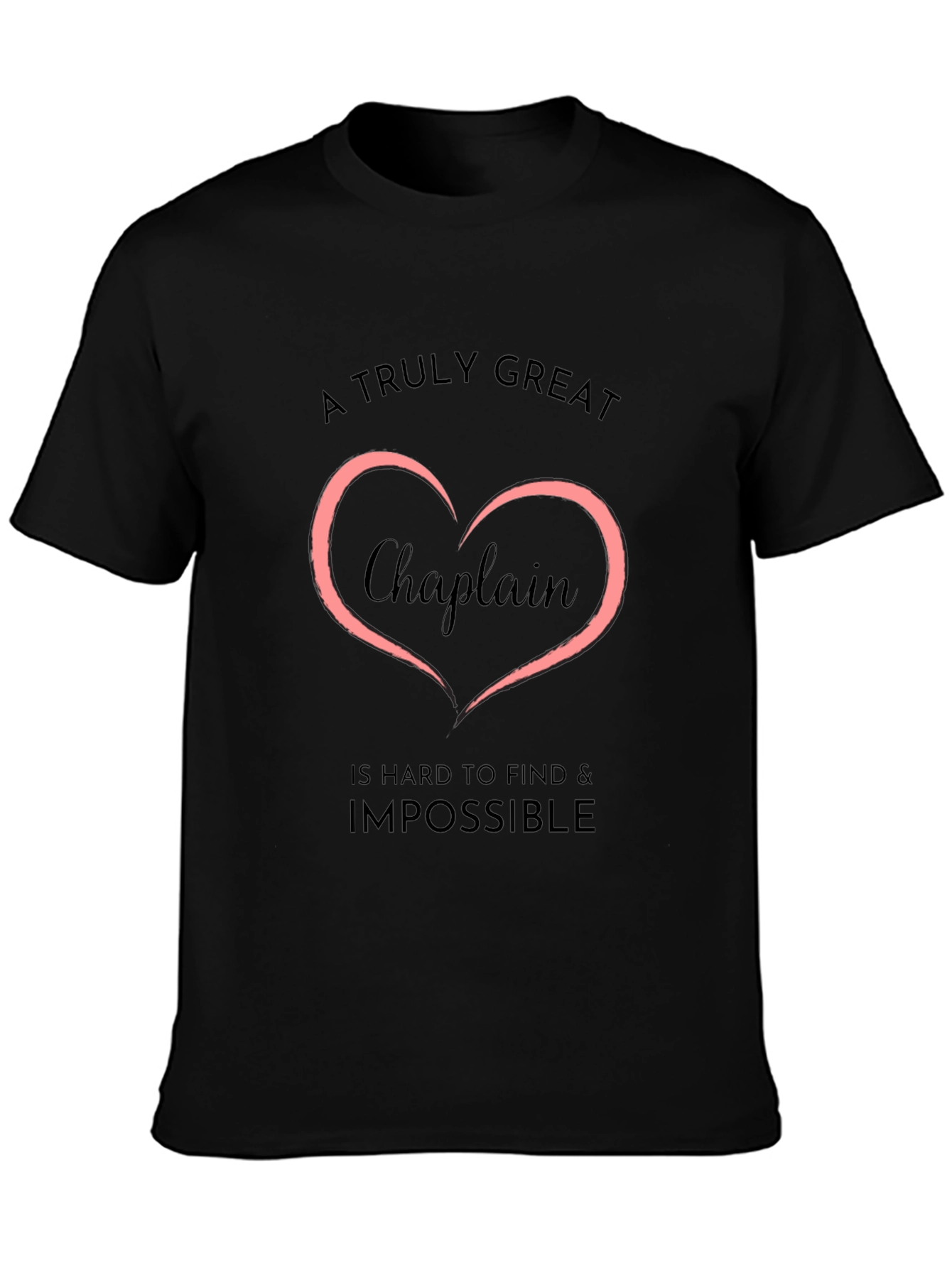 Chaplain Heart Graphic T-Shirt