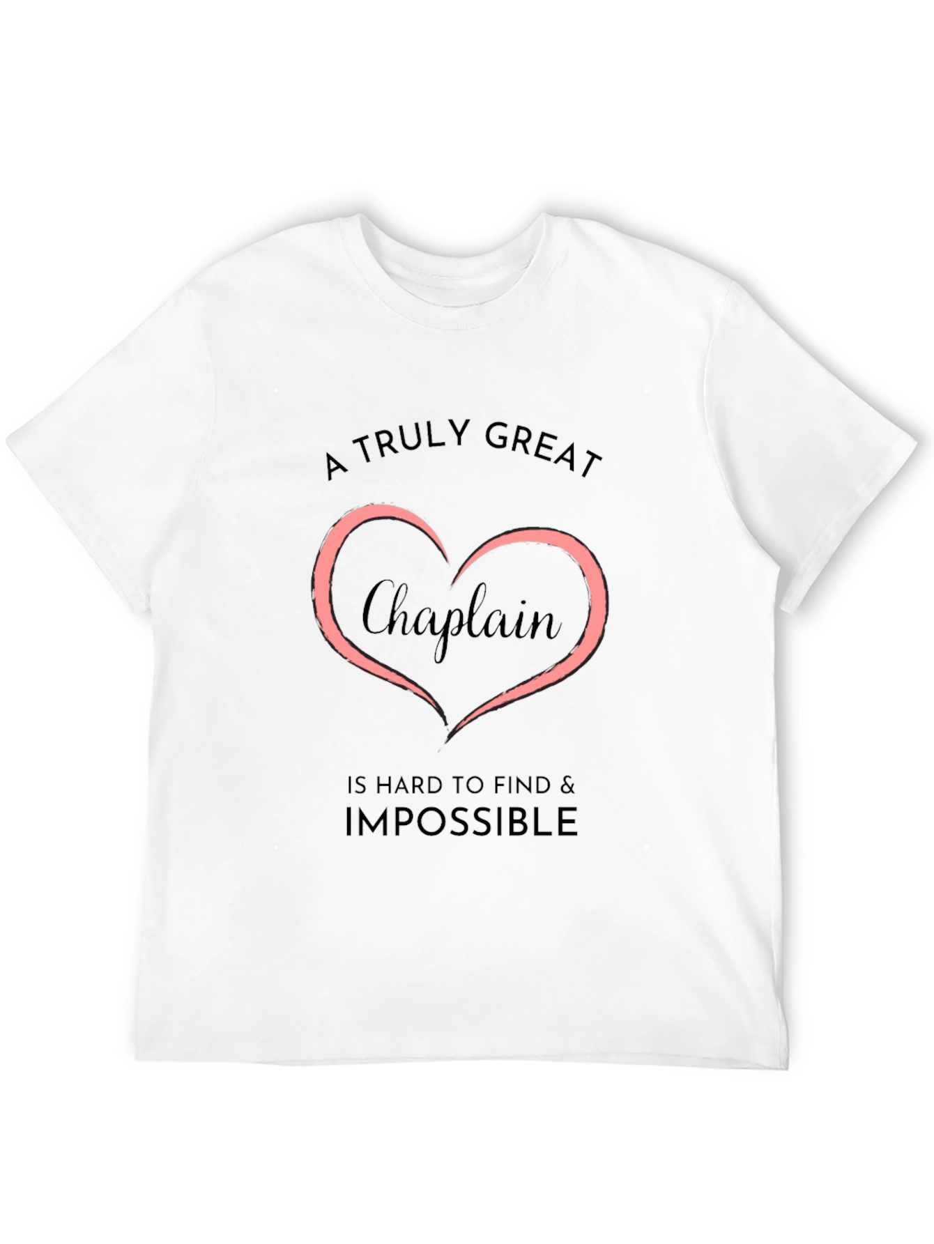 Chaplain Heart Graphic T-Shirt