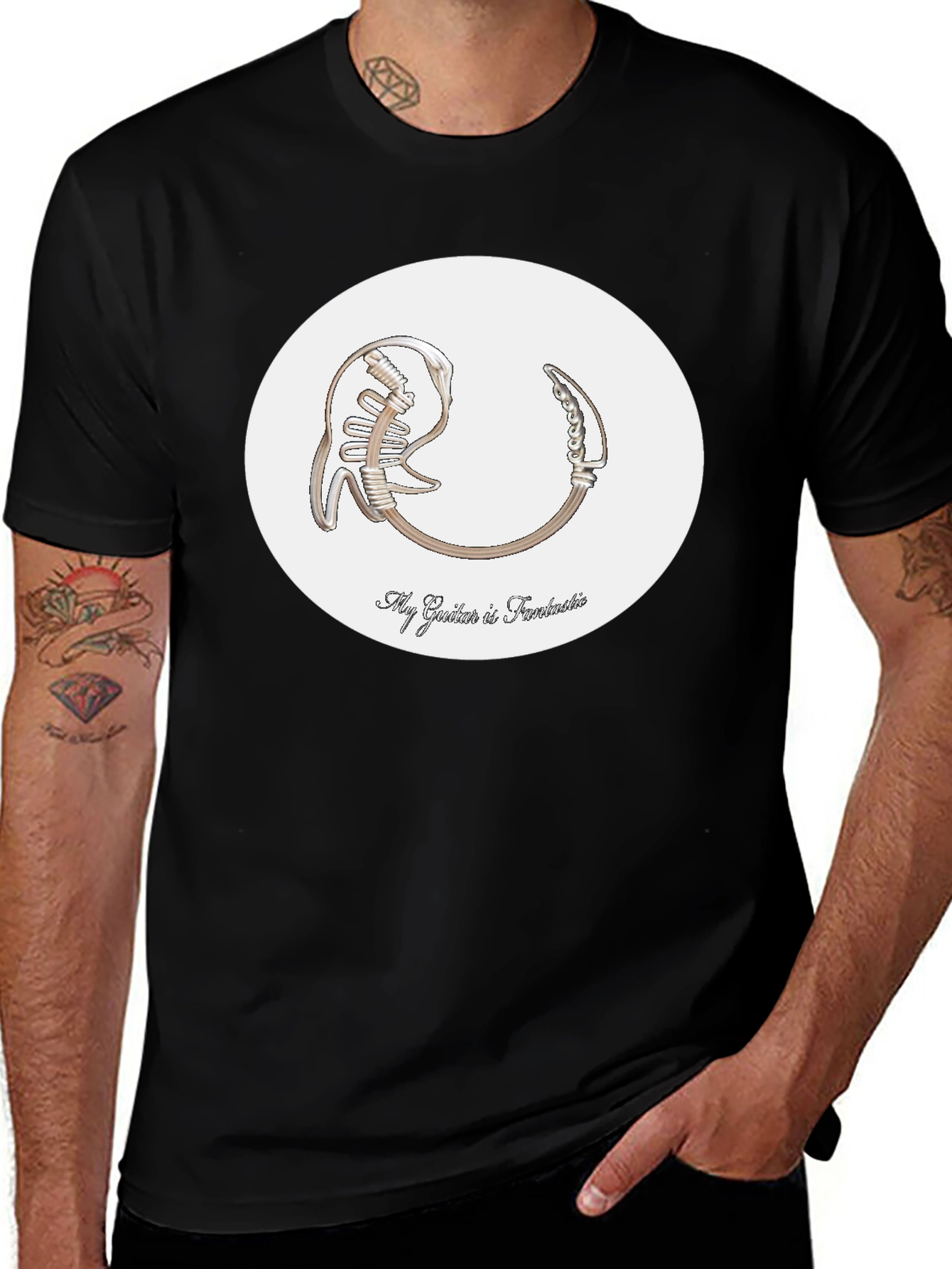 My Guitar is Fantastic T-Shirt - Unique Musician Tee