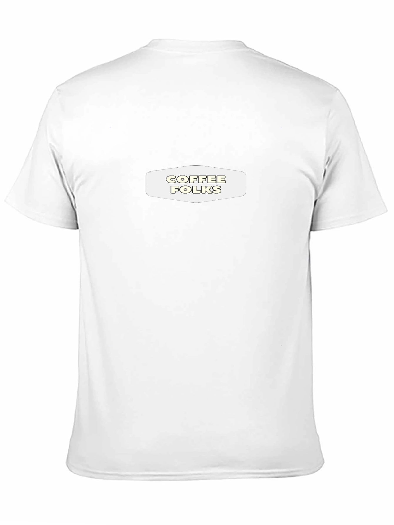 Coffee Folks Graphic Tee - Black Casual T-Shirt