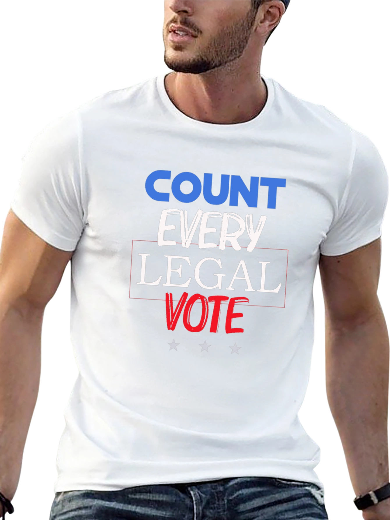 Count Every Legal Vote T-Shirt - Patriotic USA