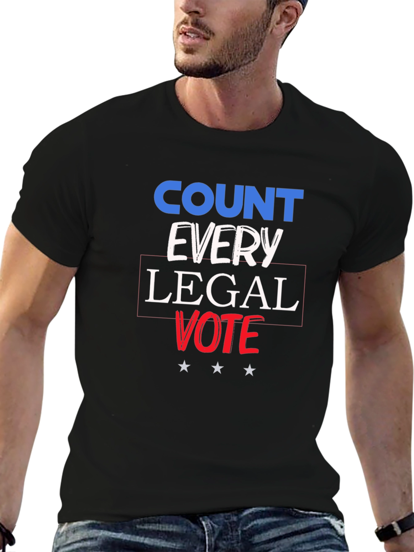 Count Every Legal Vote T-Shirt - Patriotic USA
