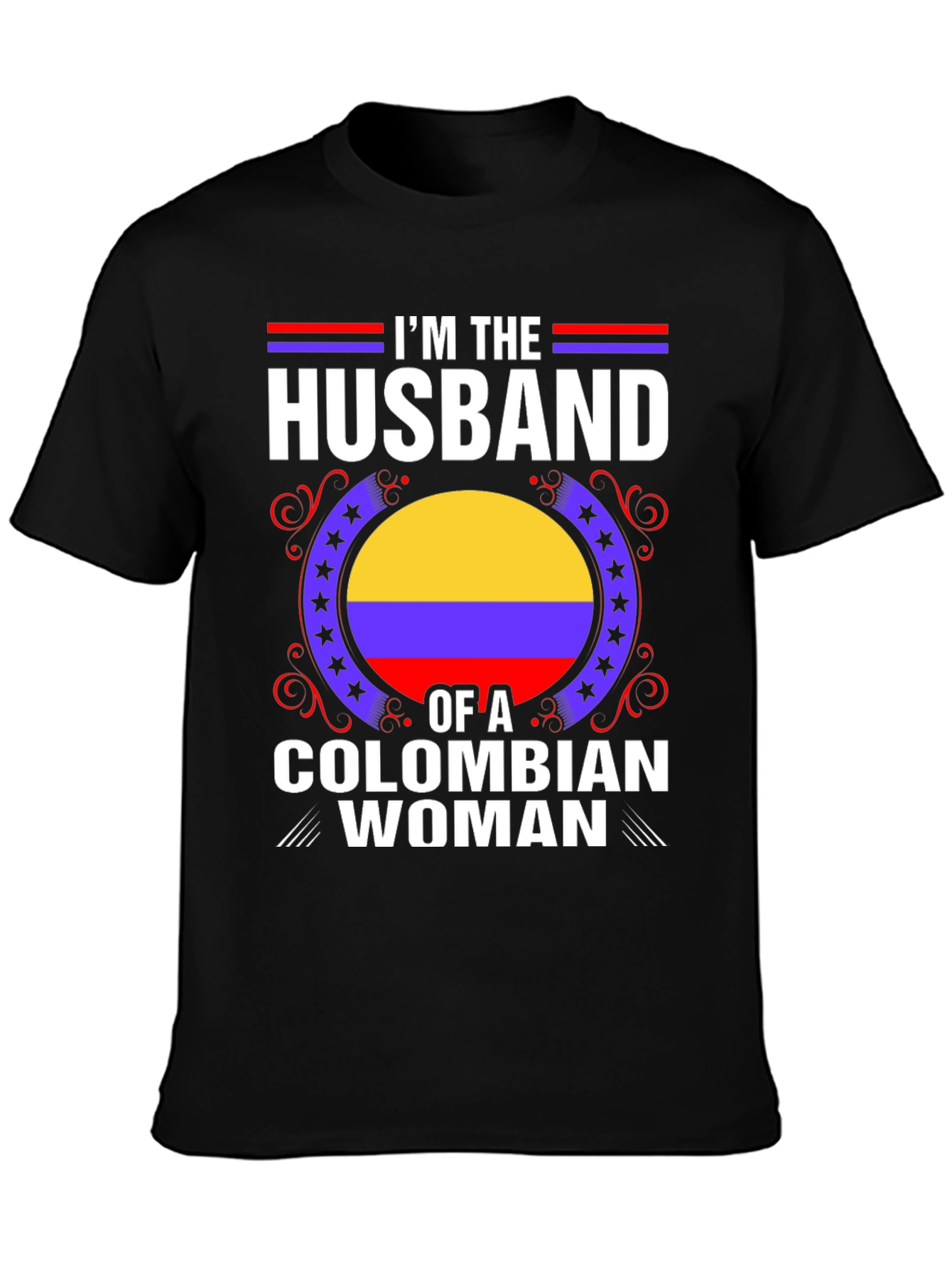 Husband of a Colombian Woman T-Shirt